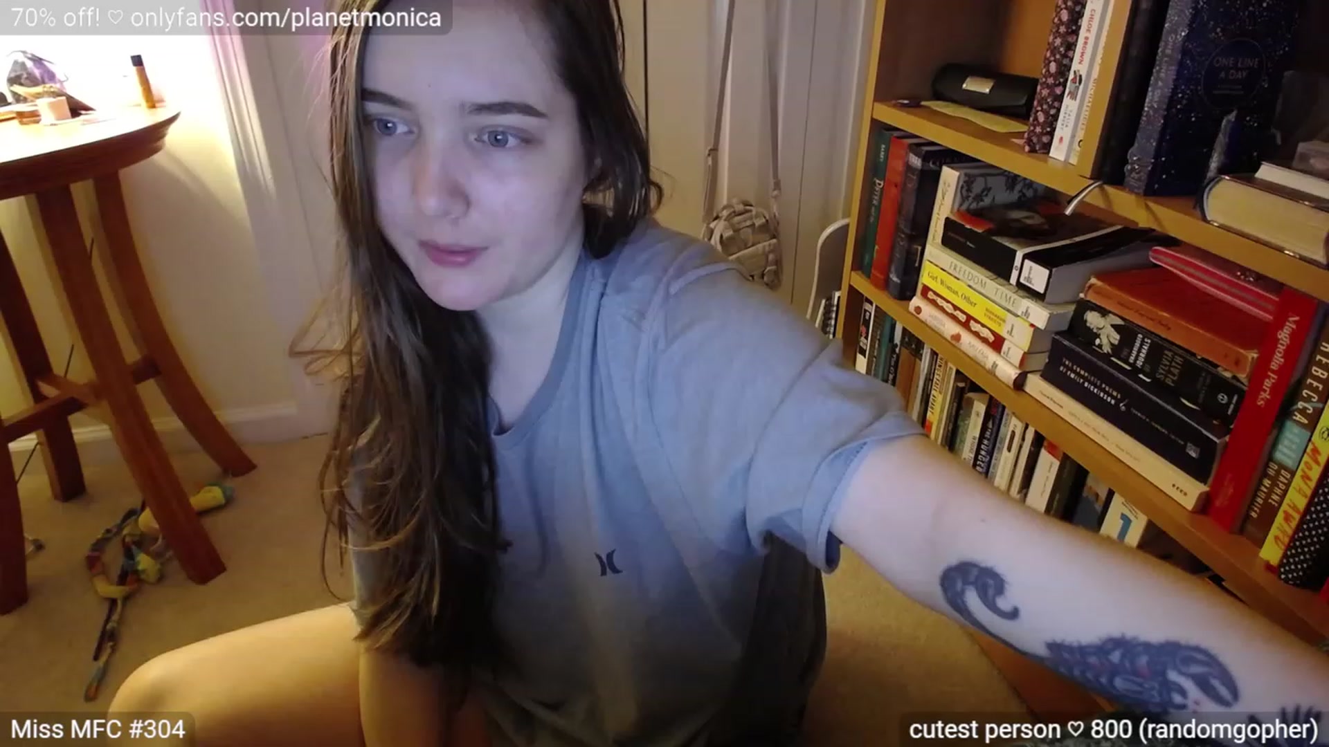 Gallery image thumbnail from Monica's myfreecams stream on, 07/04/2023, 04:47 image 15 of 20