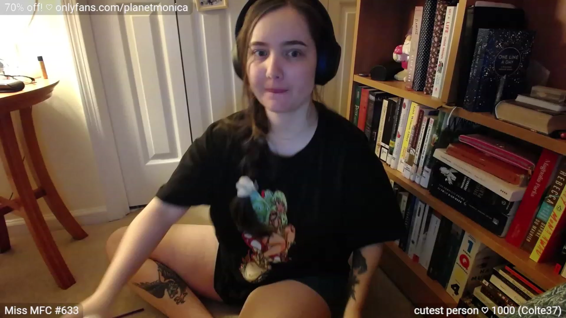 Gallery image thumbnail from Monica's myfreecams stream on, 07/08/2023, 04:58 image 10 of 20