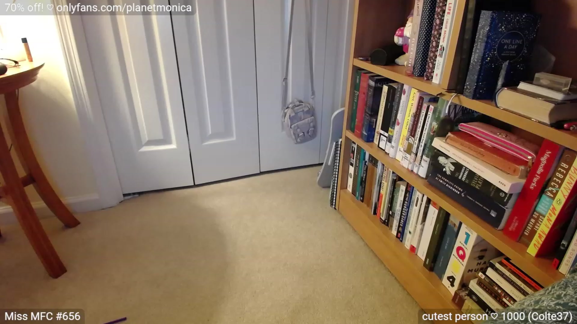Gallery image thumbnail from Monica's myfreecams stream on, 07/08/2023, 04:58 image 1 of 20
