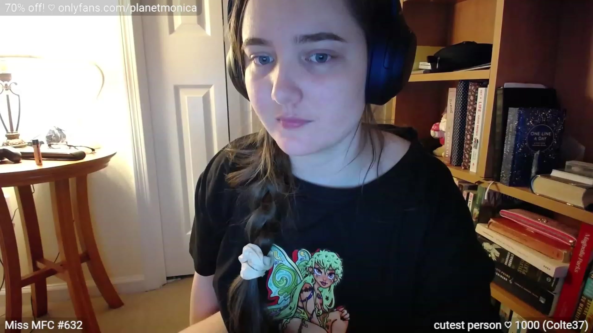 Gallery image thumbnail from Monica's myfreecams stream on, 07/08/2023, 04:58 image 14 of 20