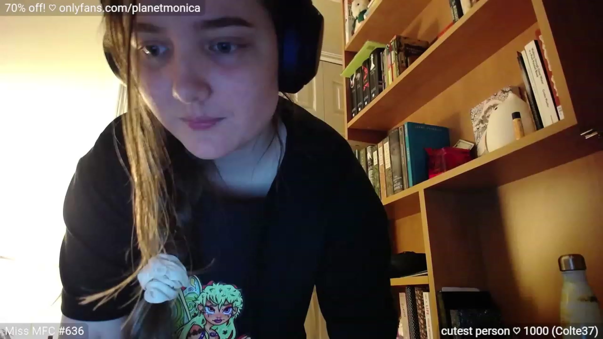 Gallery image thumbnail from Monica's myfreecams stream on, 07/08/2023, 04:58 image 7 of 20