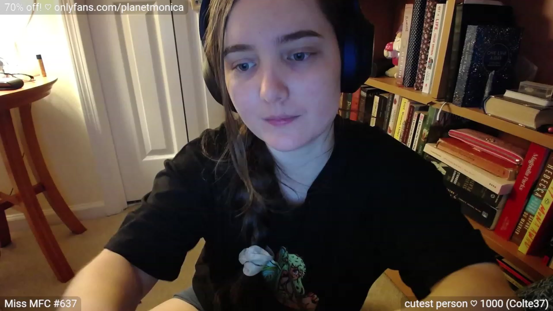 Gallery image thumbnail from Monica's myfreecams stream on, 07/08/2023, 04:58 image 9 of 20