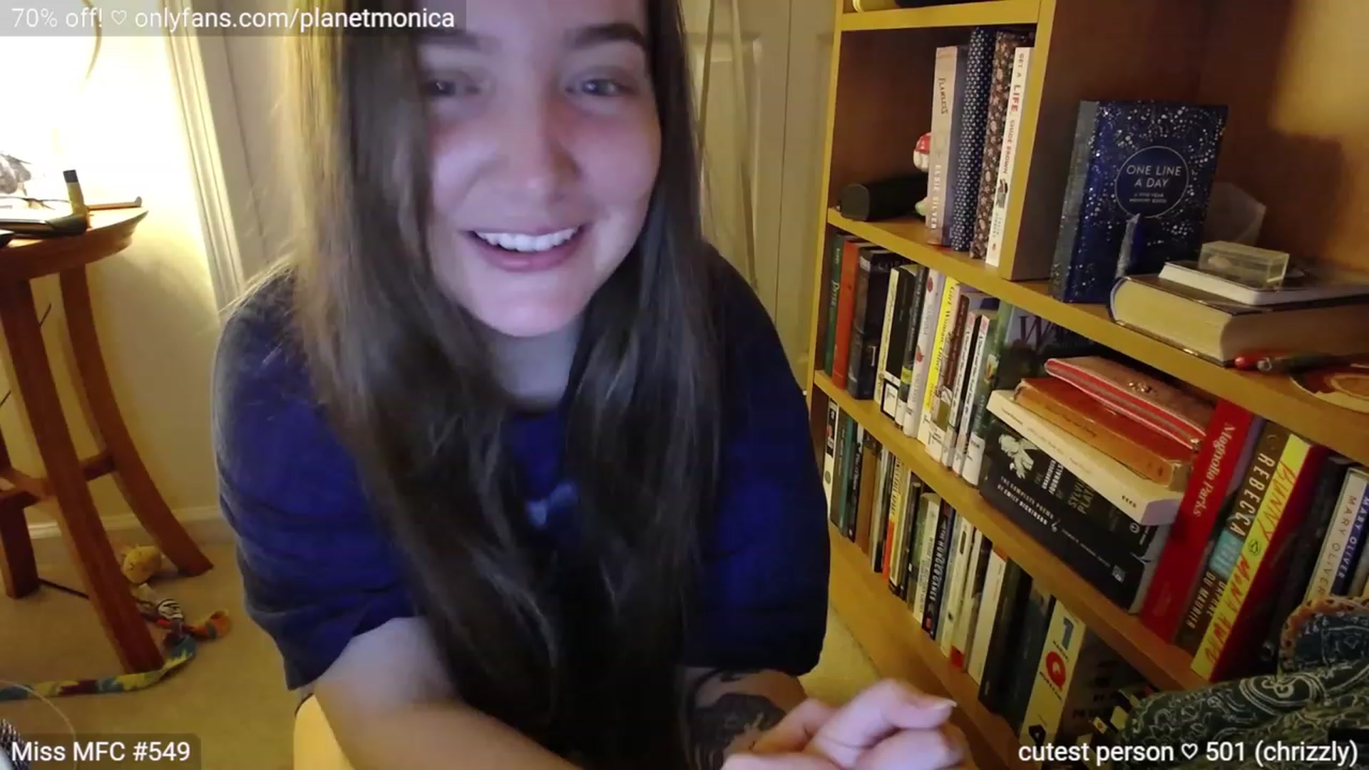 Gallery image thumbnail from Monica's myfreecams stream on, 07/10/2023, 04:12 image 6 of 20