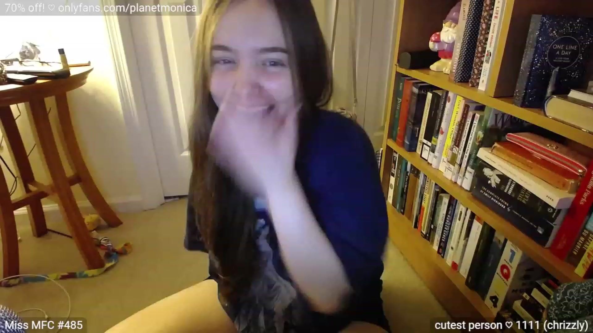 Gallery image thumbnail from Monica's myfreecams stream on, 07/10/2023, 04:12 image 15 of 20