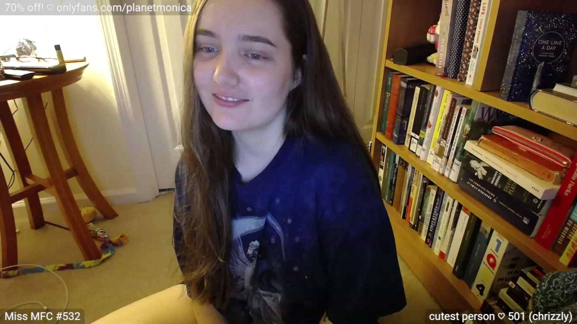 Gallery image thumbnail from Monica's myfreecams stream on, 07/10/2023, 04:12 image 8 of 20