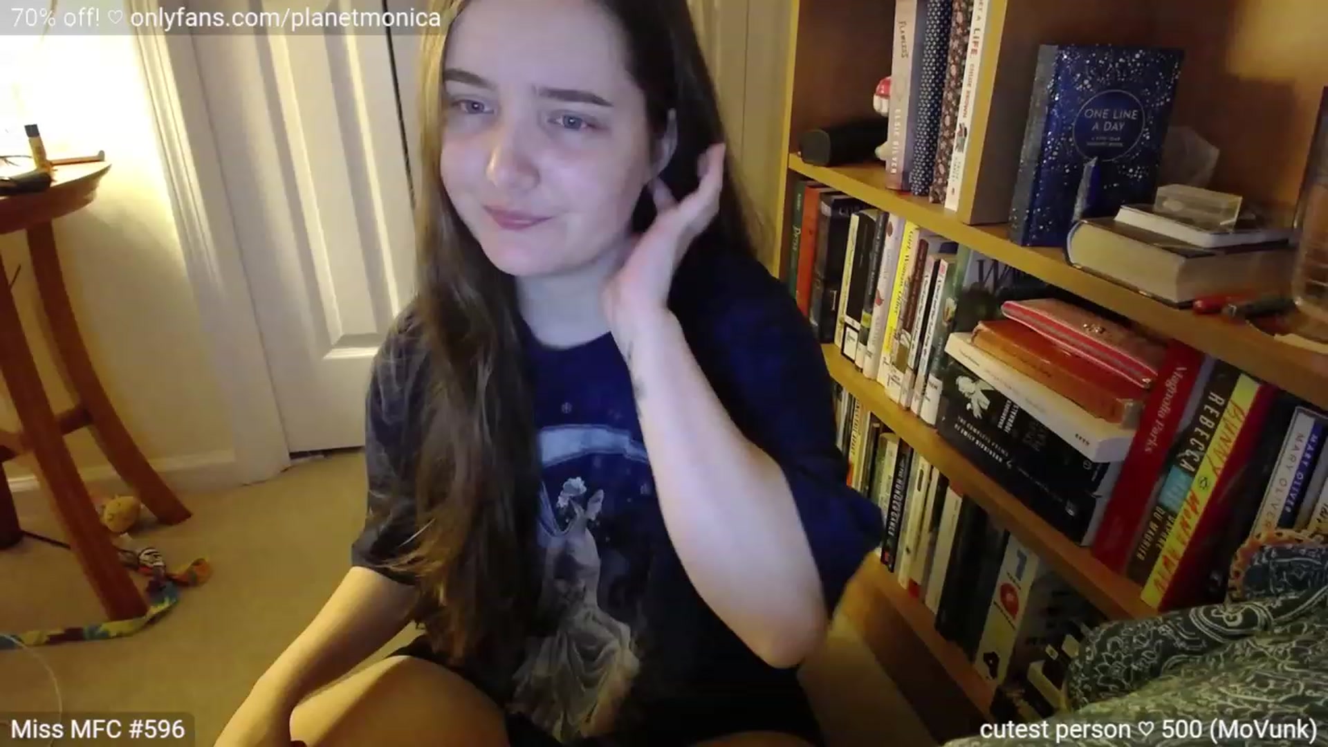 Gallery image thumbnail from Monica's myfreecams stream on, 07/10/2023, 04:12 image 1 of 20
