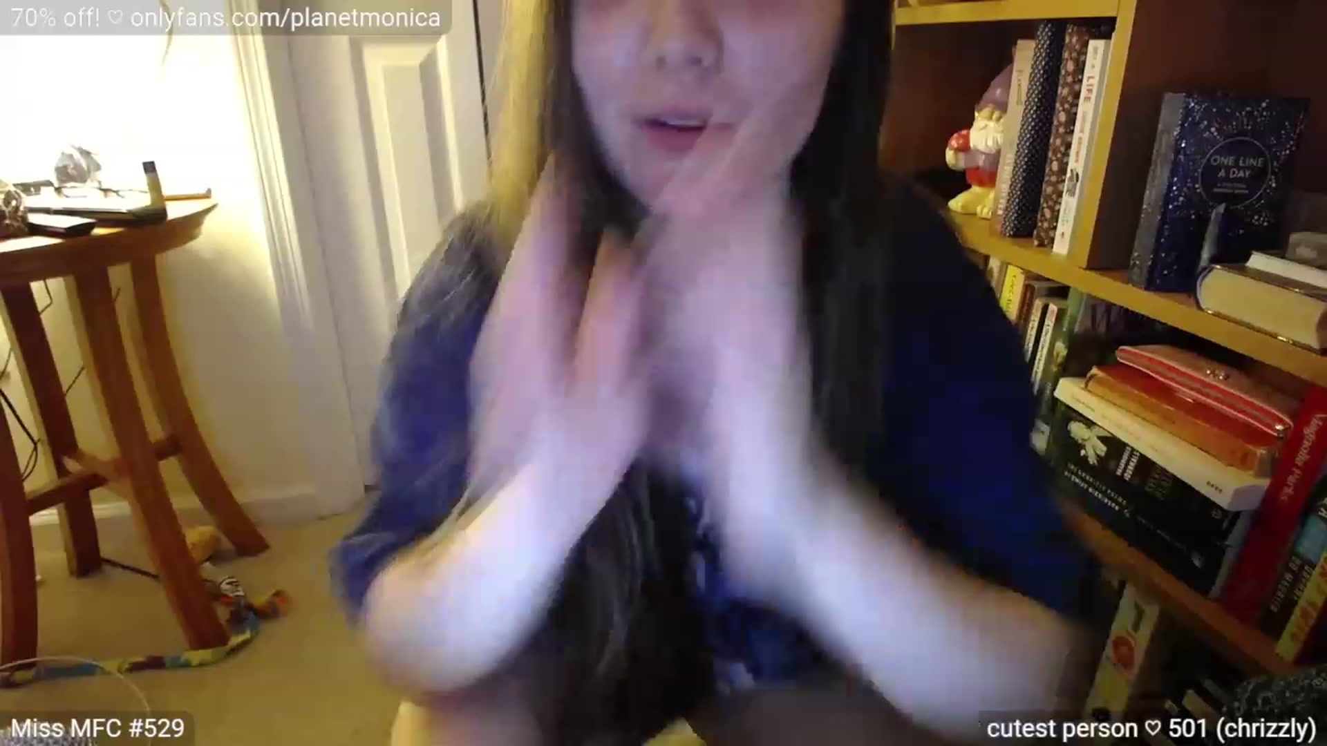 Gallery image thumbnail from Monica's myfreecams stream on, 07/10/2023, 04:12 image 12 of 20