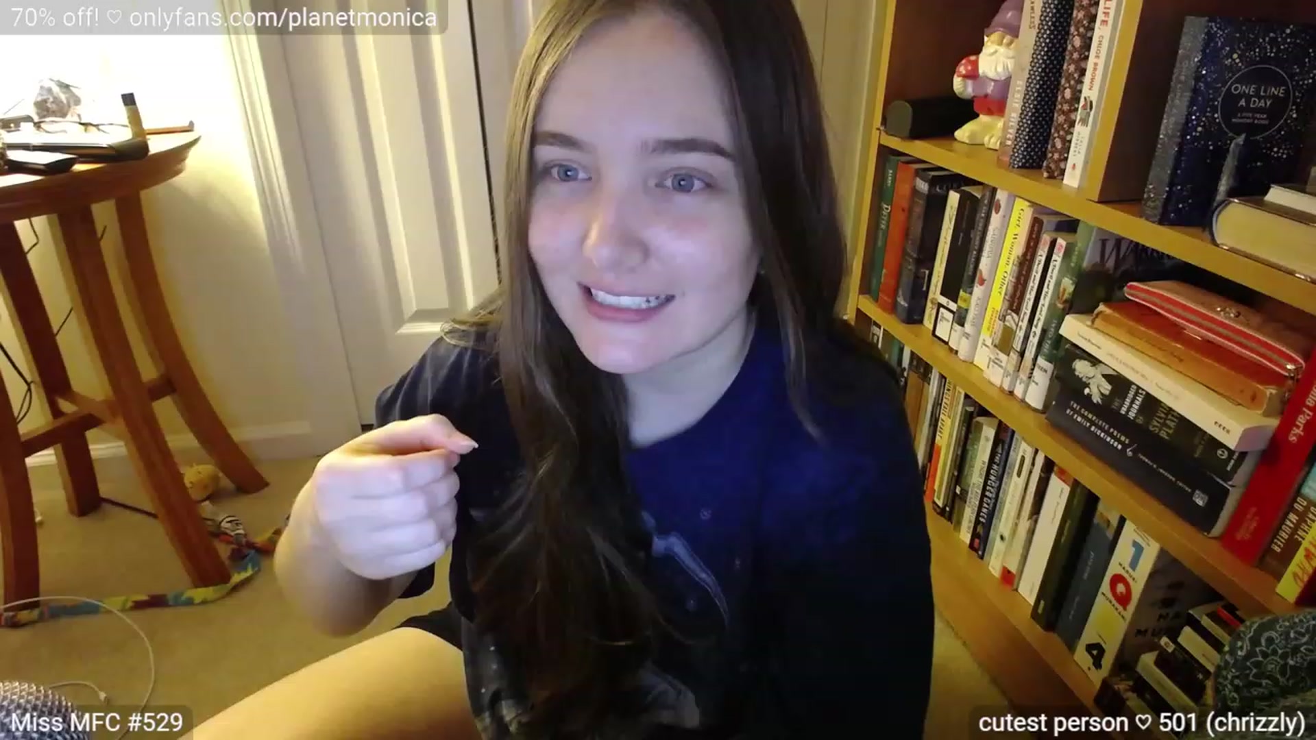 Gallery image thumbnail from Monica's myfreecams stream on, 07/10/2023, 04:12 image 10 of 20