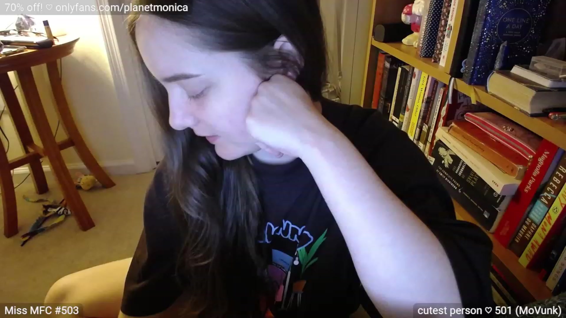 Gallery image thumbnail from Monica's myfreecams stream on, 07/11/2023, 03:27 image 14 of 20