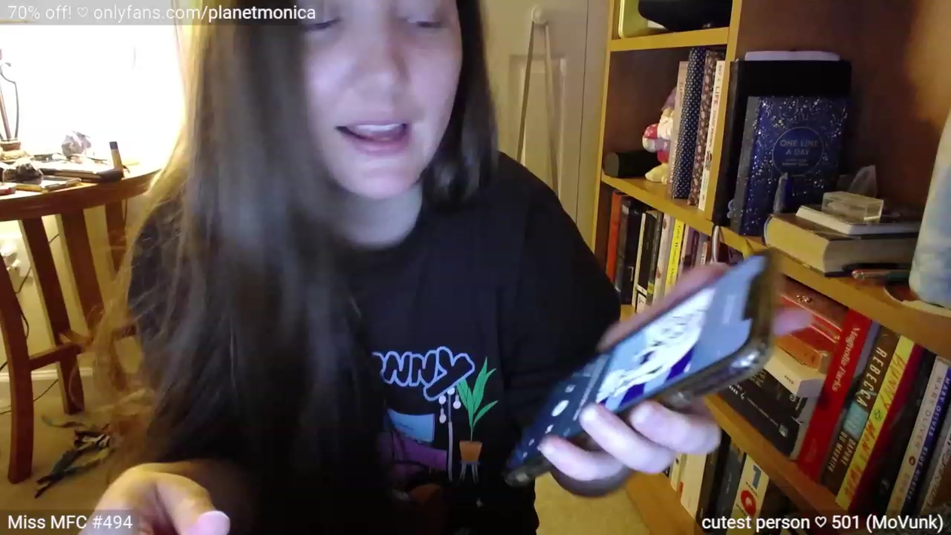 Gallery image thumbnail from Monica's myfreecams stream on, 07/11/2023, 03:27 image 16 of 20