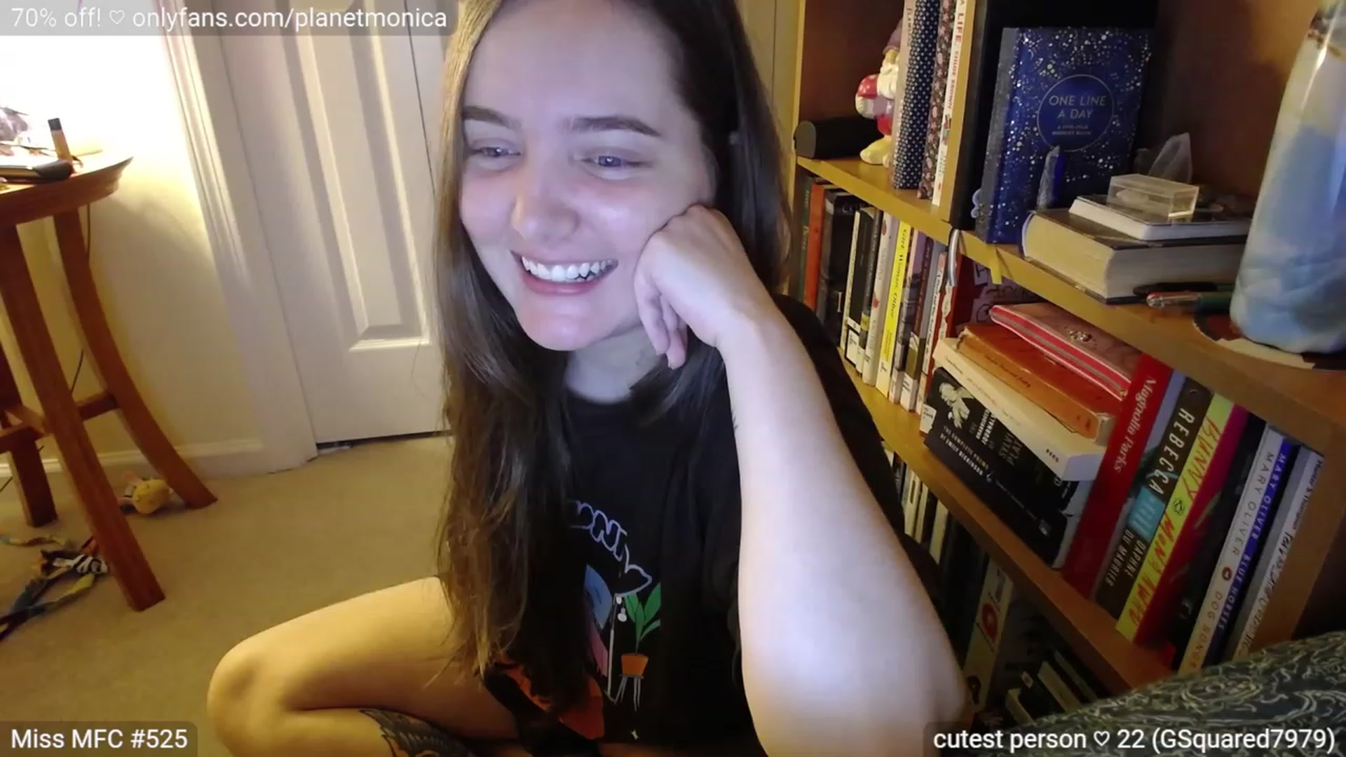 Gallery image thumbnail from Monica's myfreecams stream on, 07/11/2023, 03:27 image 4 of 20