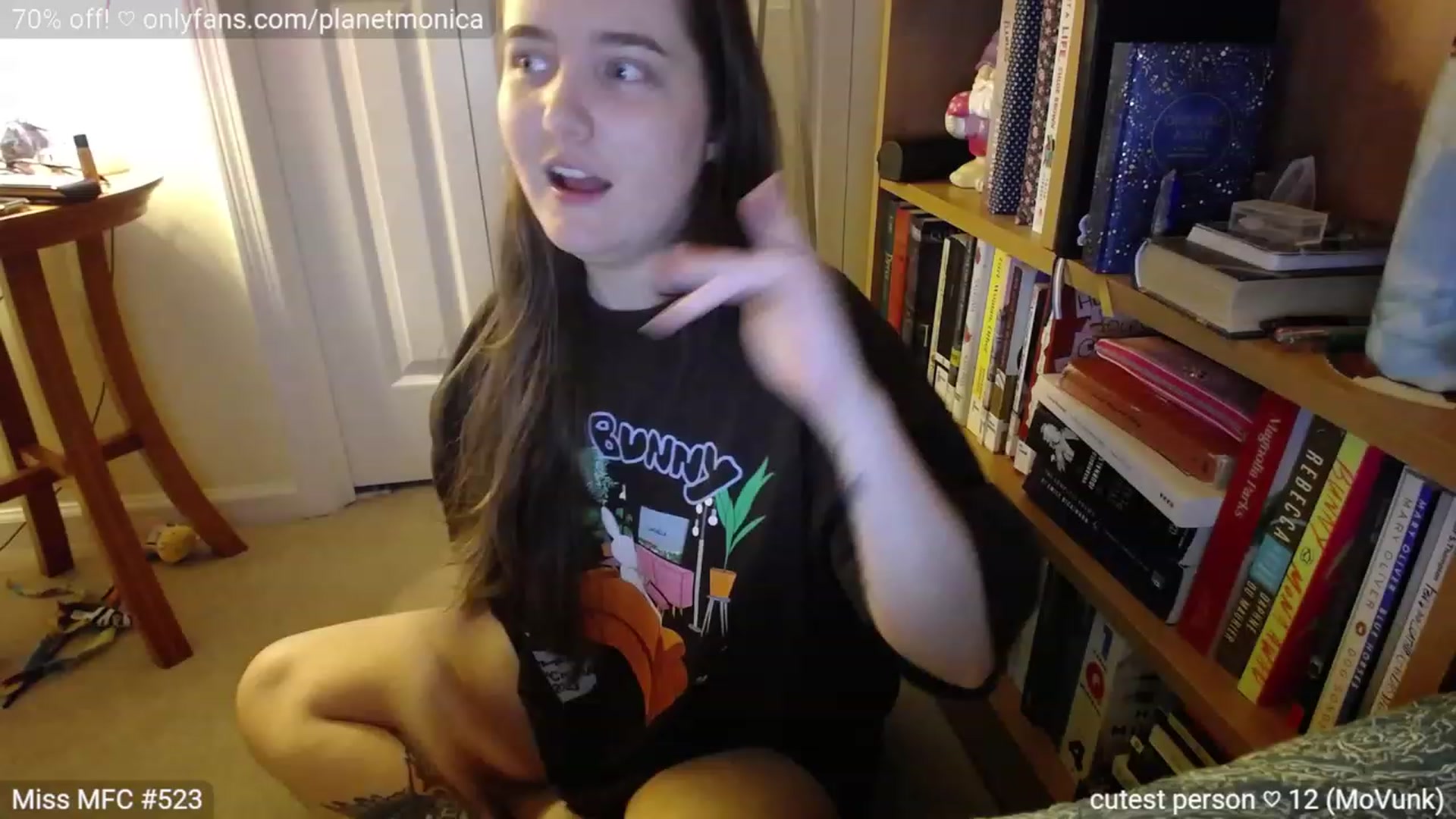 Gallery image thumbnail from Monica's myfreecams stream on, 07/11/2023, 03:27 image 2 of 20