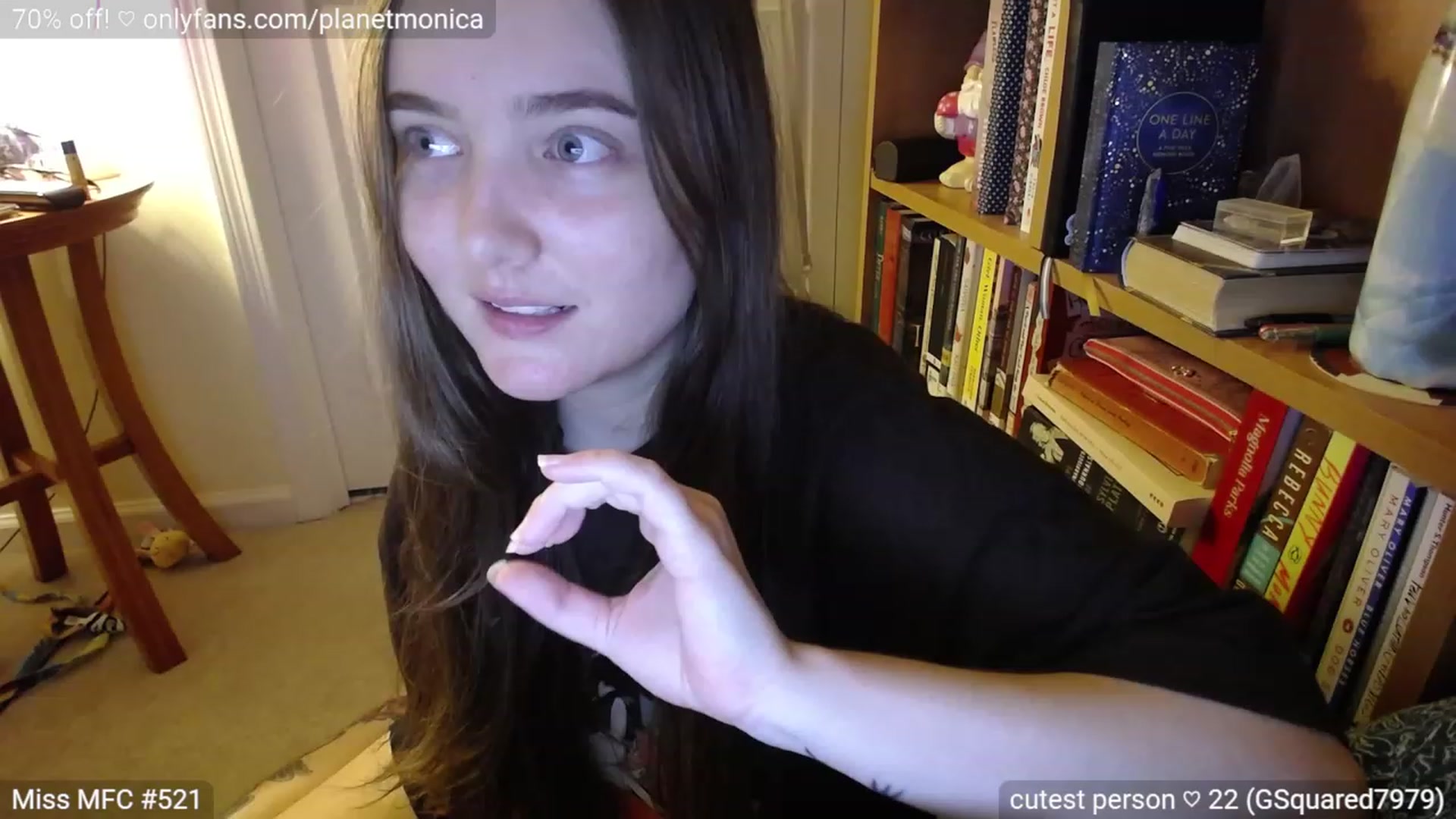Gallery image thumbnail from Monica's myfreecams stream on, 07/11/2023, 03:27 image 8 of 20