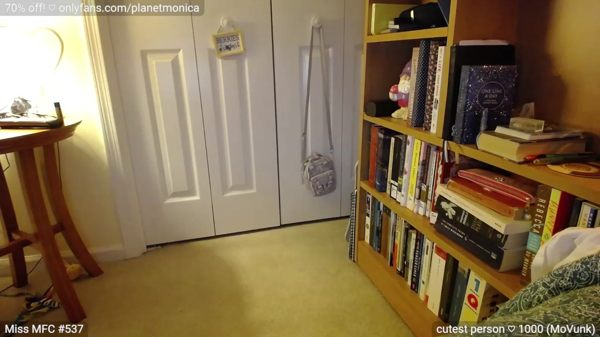 Gallery image thumbnail from Monica's myfreecams stream on, 07/13/2023, 03:13 image 1 of 20