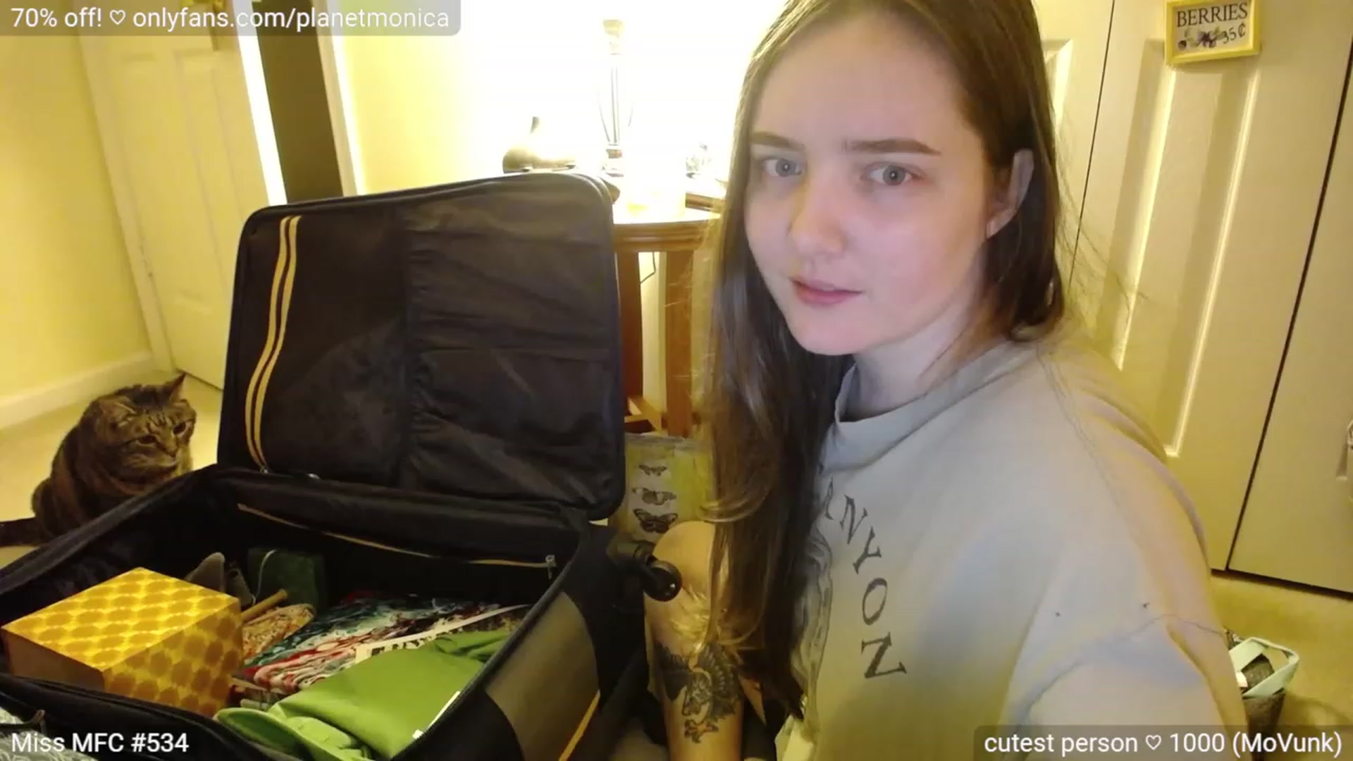 Gallery image thumbnail from Monica's myfreecams stream on, 07/13/2023, 03:13 image 10 of 20