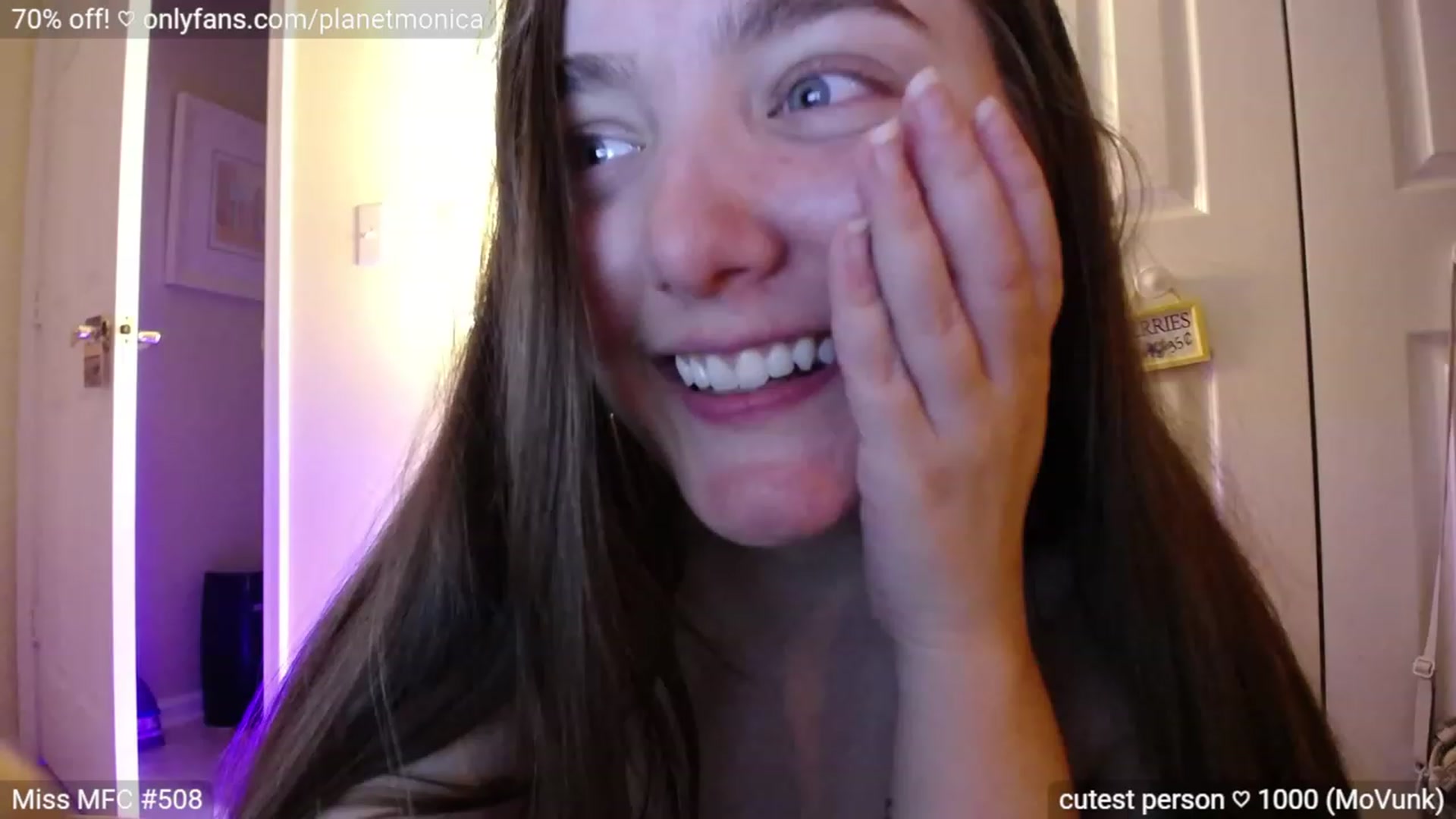 Gallery image thumbnail from Monica's myfreecams stream on, 07/13/2023, 04:12 image 11 of 20