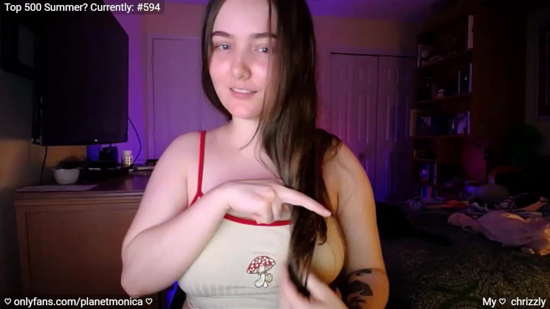 Gallery image thumbnail from Monica's myfreecams stream on, 07/18/2023, 02:31 image 2 of 20