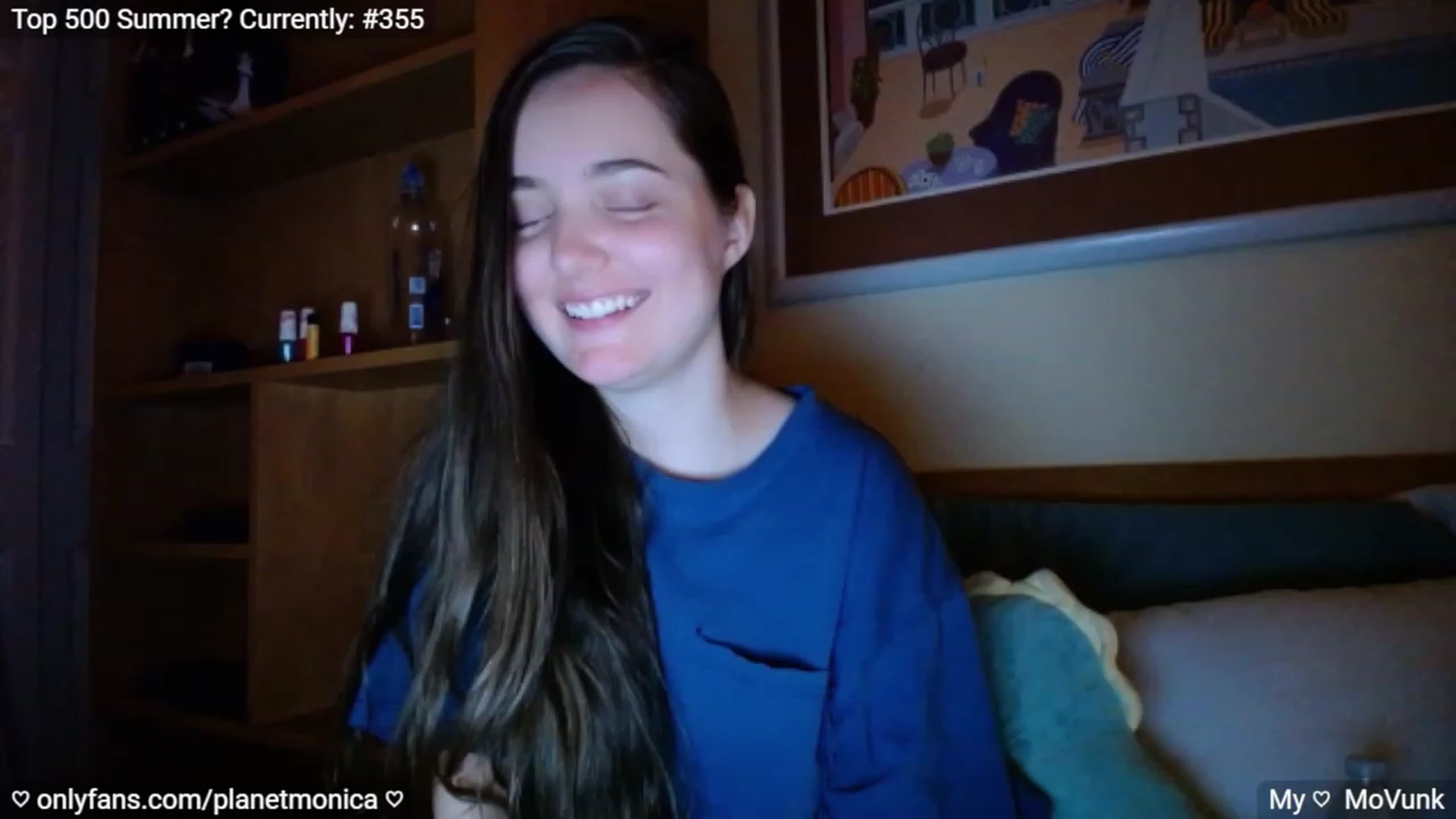 Gallery image thumbnail from Monica's myfreecams stream on, 09/16/2023, 01:15 image 8 of 20