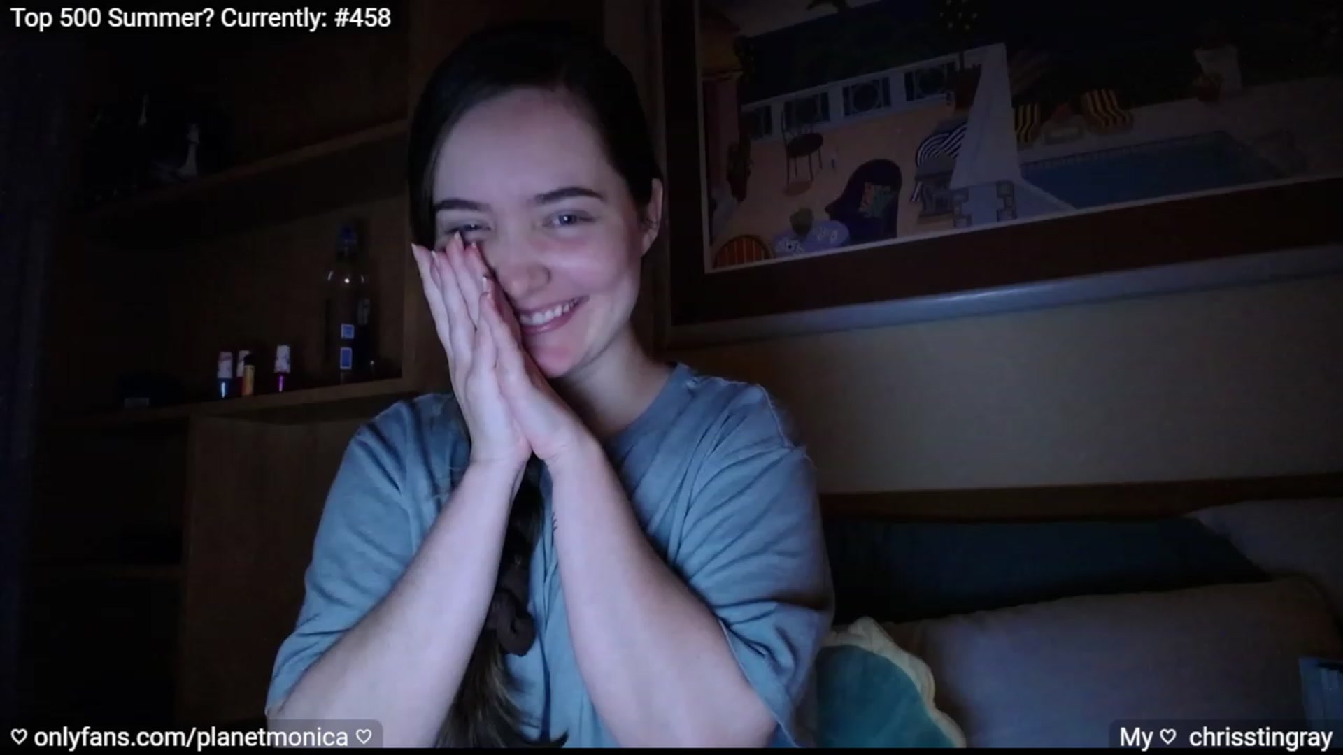 Gallery image thumbnail from Monica's myfreecams stream on, 09/20/2023, 02:04 image 1 of 20
