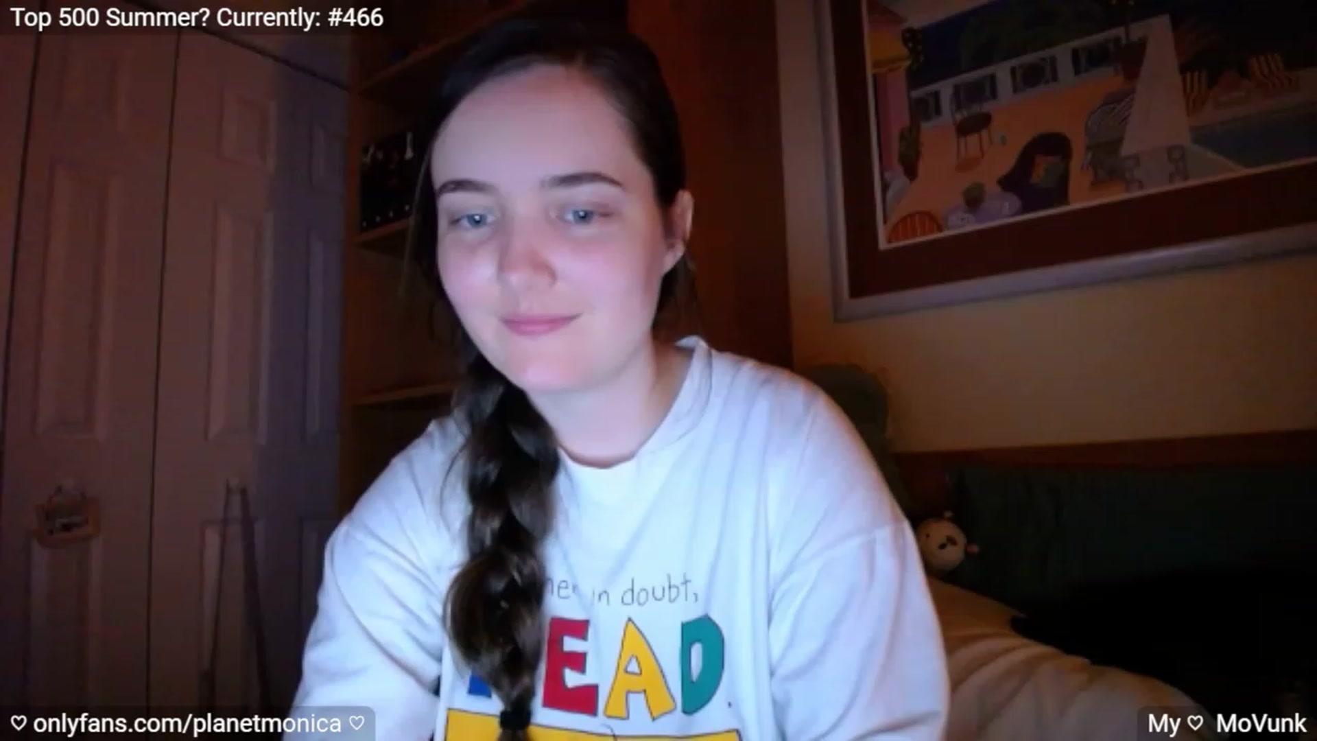 Gallery image thumbnail from Monica's myfreecams stream on, 10/01/2023, 02:01 image 10 of 20