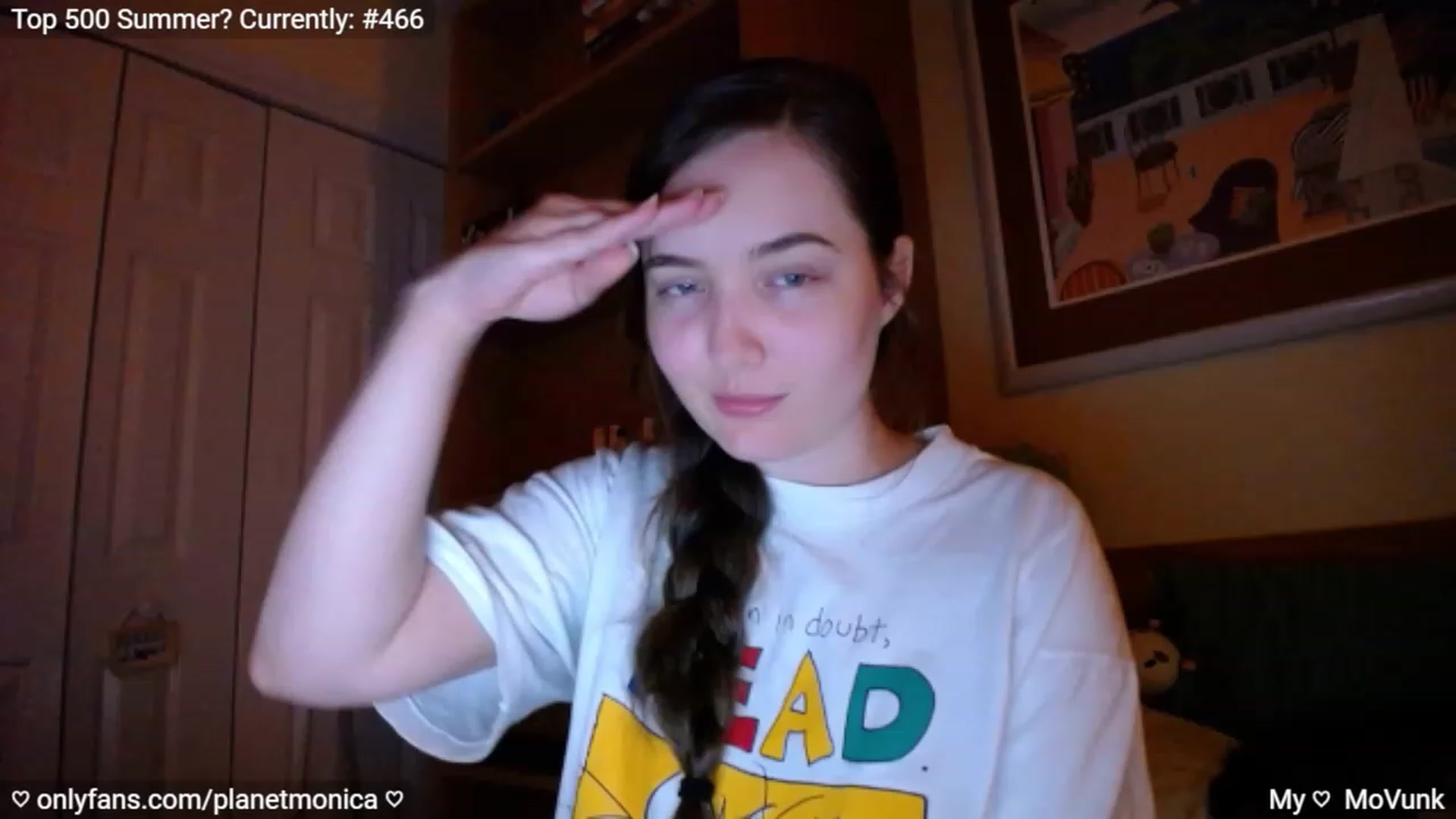 Gallery image thumbnail from Monica's myfreecams stream on, 10/01/2023, 02:21 image 20 of 20