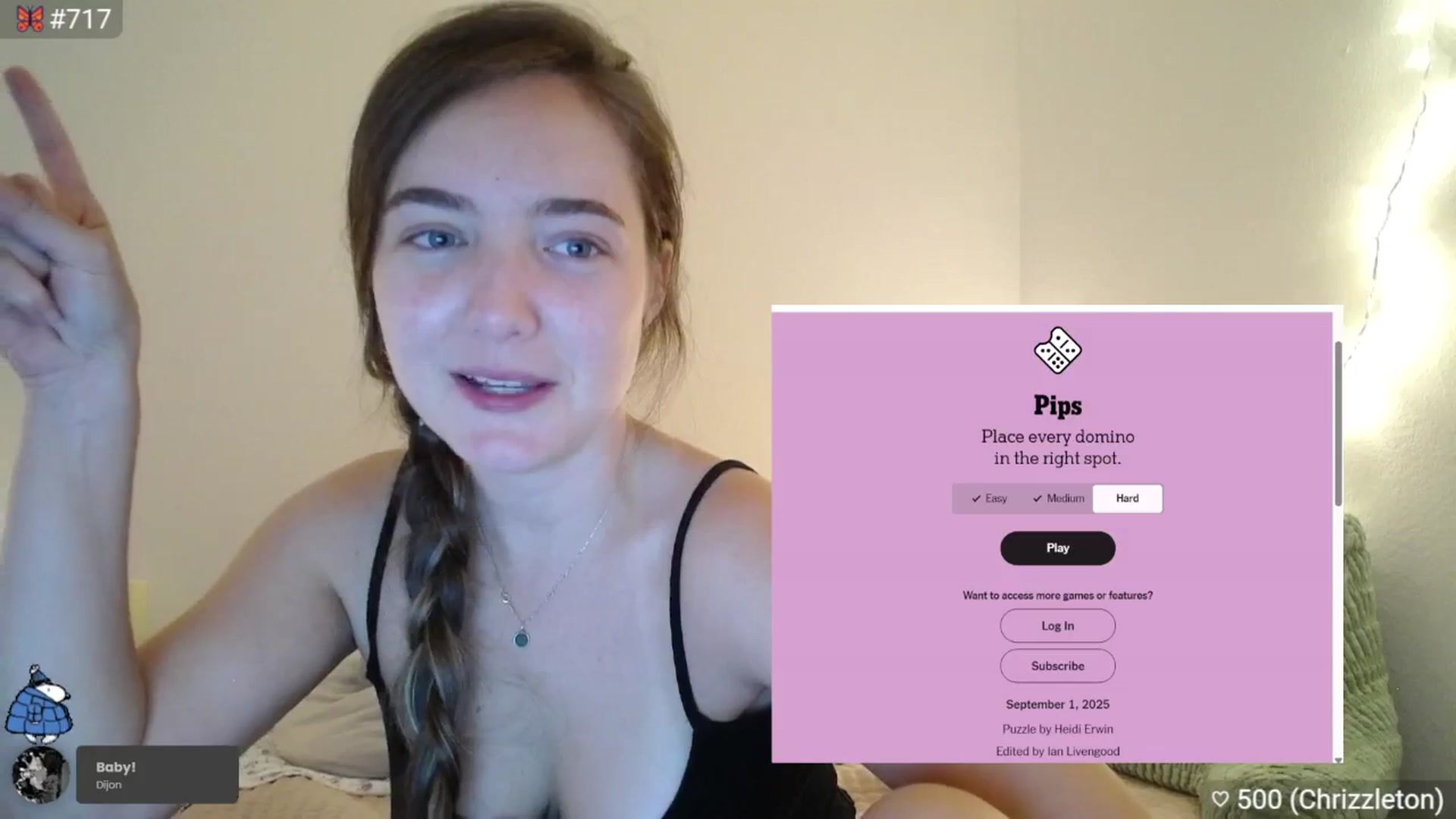 Gallery image thumbnail from Monica's myfreecams stream on, 09/02/2025, 02:00 image 16 of 20