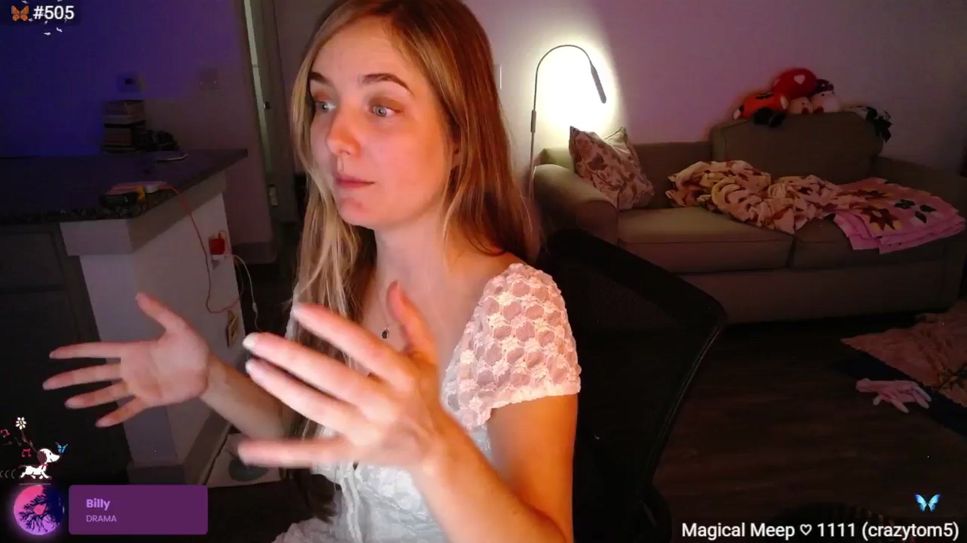 Gallery image thumbnail from Monica's myfreecams stream on, 11/03/2025, 03:16 image 11 of 20