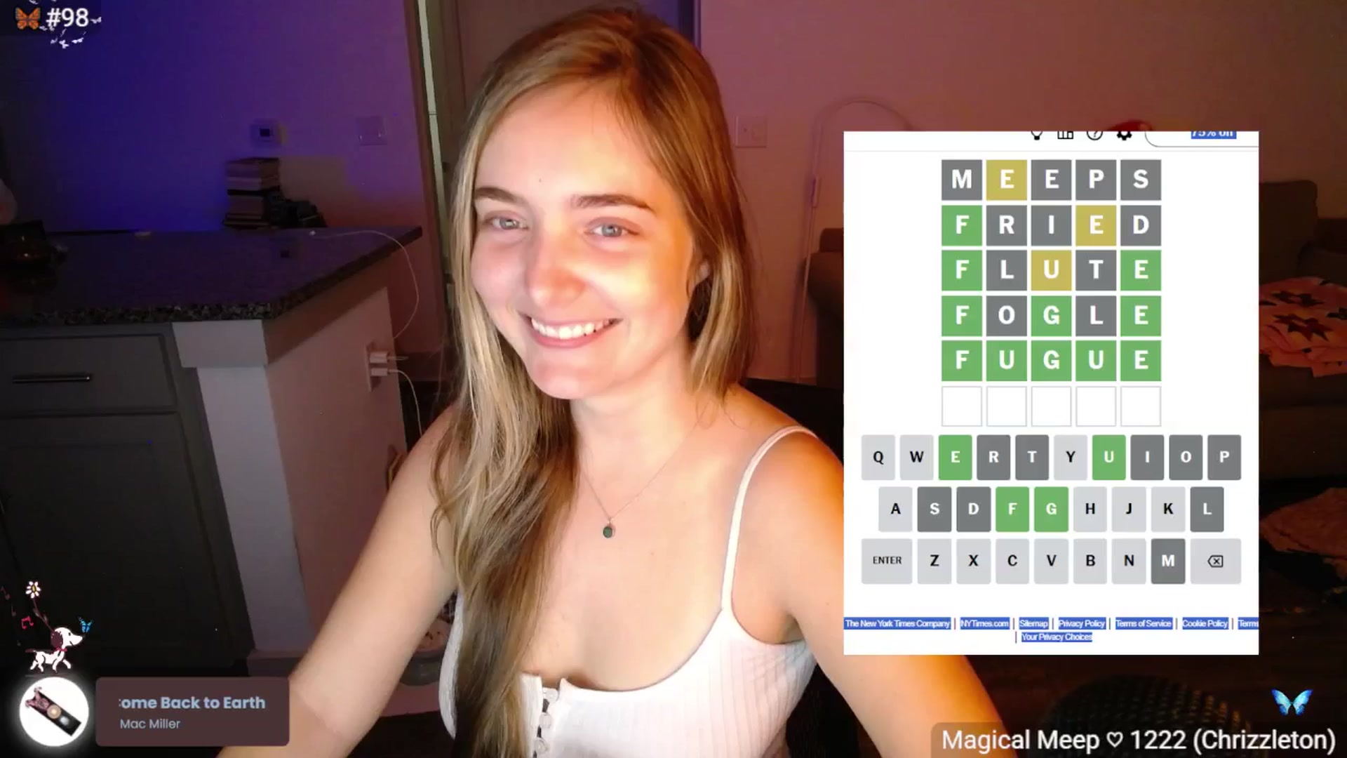 Gallery image thumbnail from Monica's myfreecams stream on, 11/10/2025, 02:47 image 16 of 20