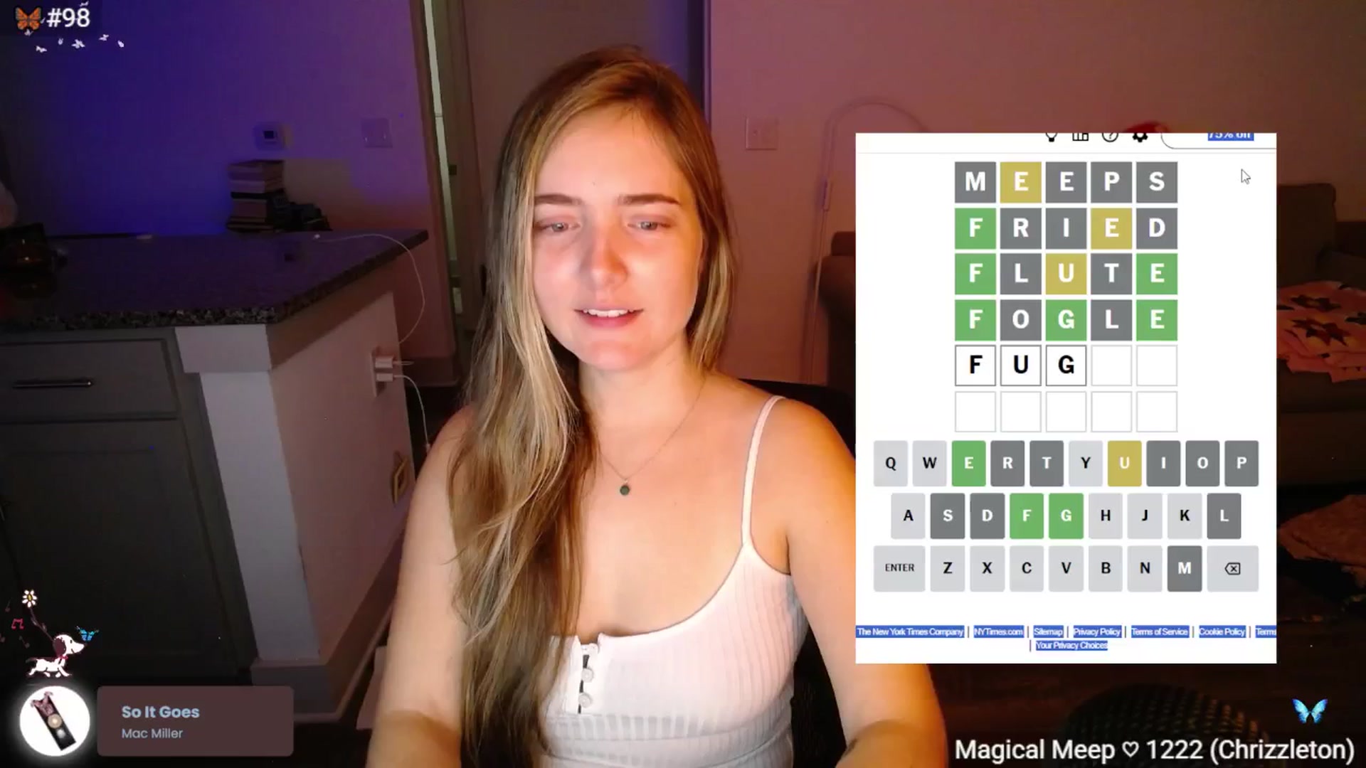Gallery image thumbnail from Monica's myfreecams stream on, 11/10/2025, 02:47 image 15 of 20