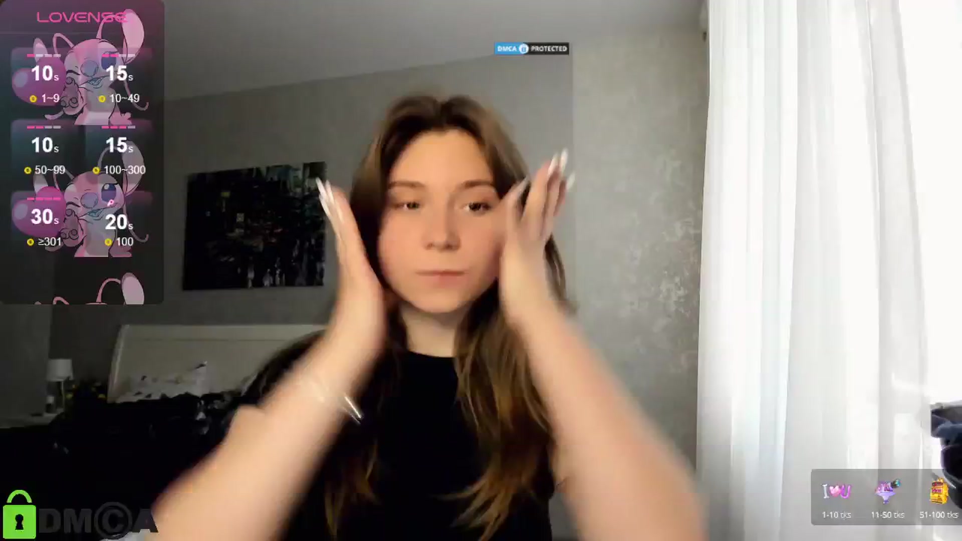 Gallery image thumbnail from MonicaaCute's myfreecams stream on, 08/04/2024, 15:50 image 1 of 20