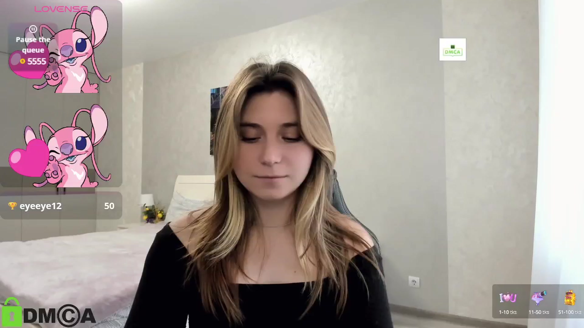 Gallery image thumbnail from MonicaaCute's myfreecams stream on, 09/29/2024, 12:05 image 8 of 20