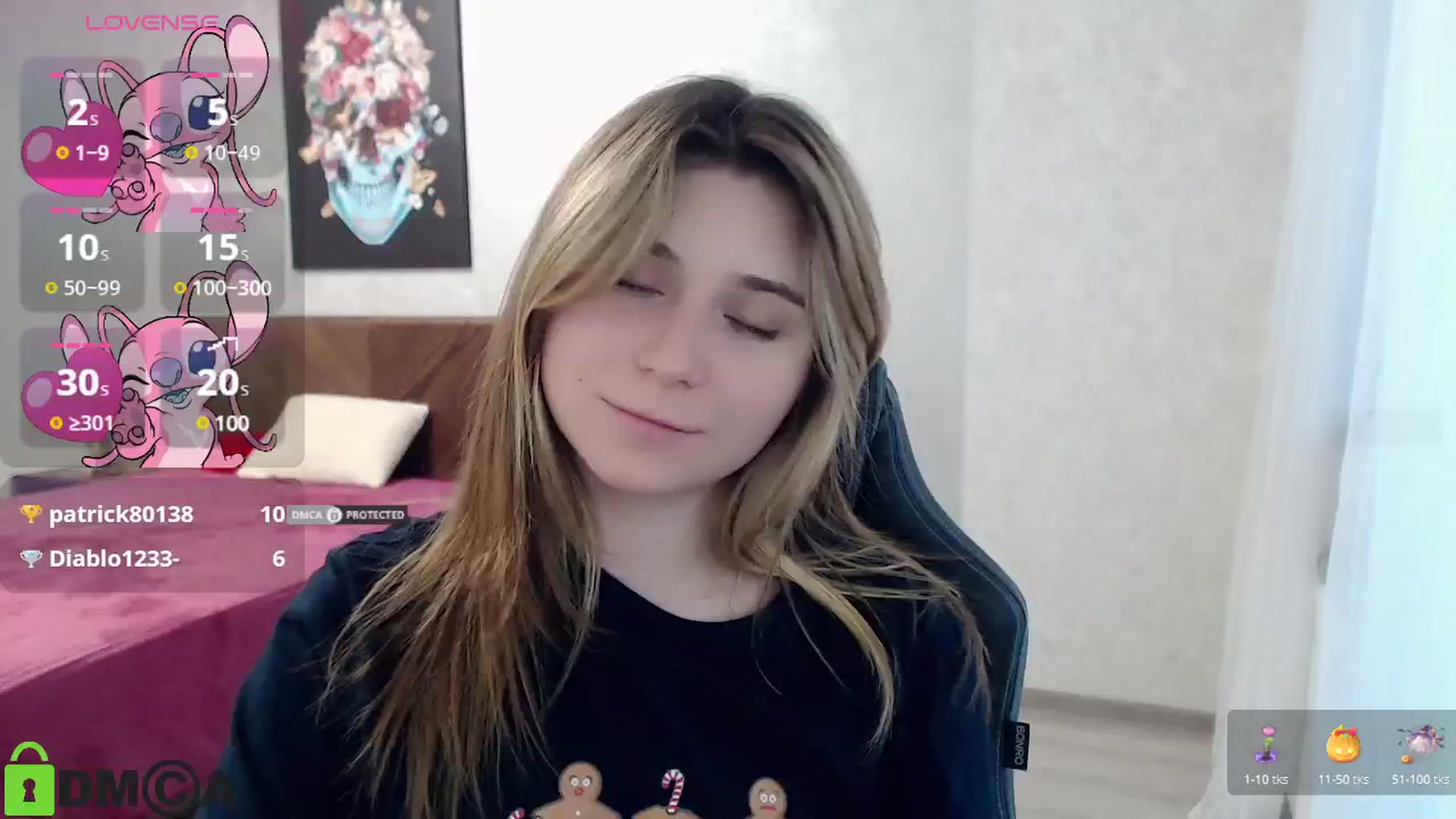Gallery image thumbnail from MonicaaCute's myfreecams stream on, 12/01/2024, 12:25 image 20 of 20