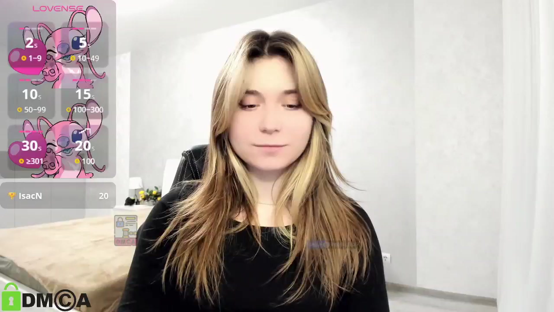 Gallery image thumbnail from MonicaaCute's myfreecams stream on, 12/07/2024, 19:08 image 20 of 20