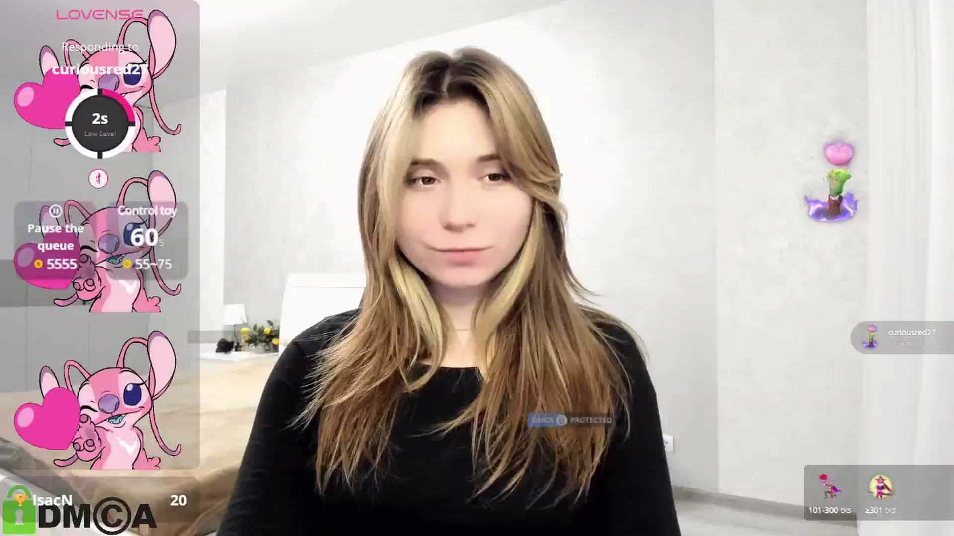 Gallery image thumbnail from MonicaaCute's myfreecams stream on, 12/07/2024, 19:08 image 18 of 20