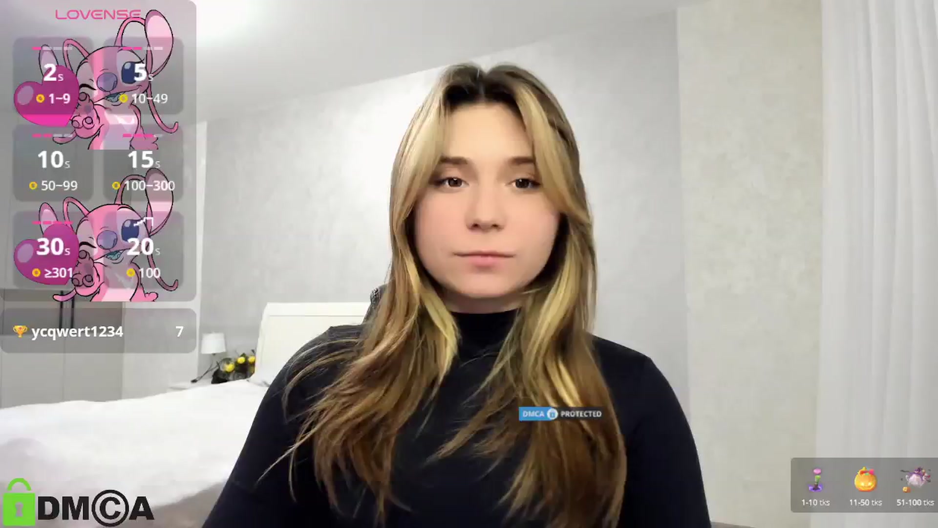 Gallery image thumbnail from MonicaaCute's myfreecams stream on, 12/15/2024, 19:10 image 1 of 20