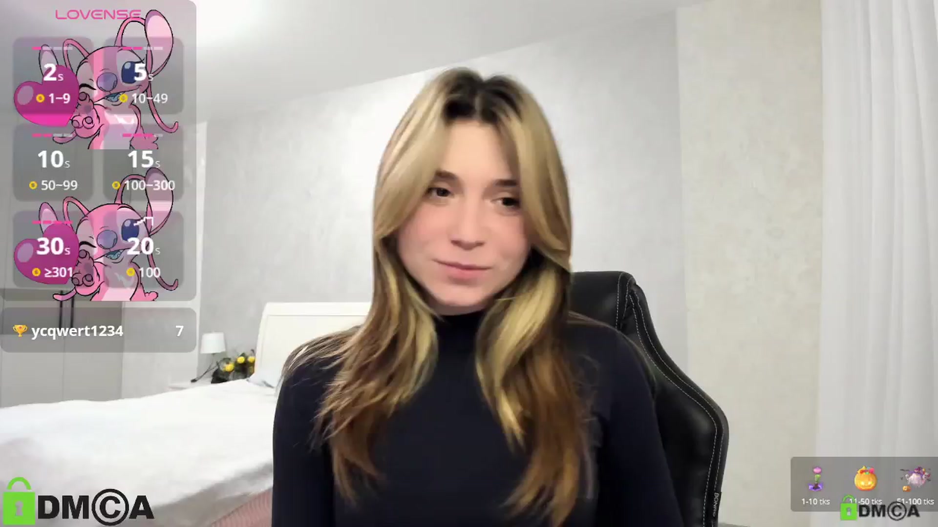Gallery image thumbnail from MonicaaCute's myfreecams stream on, 12/15/2024, 19:10 image 14 of 20