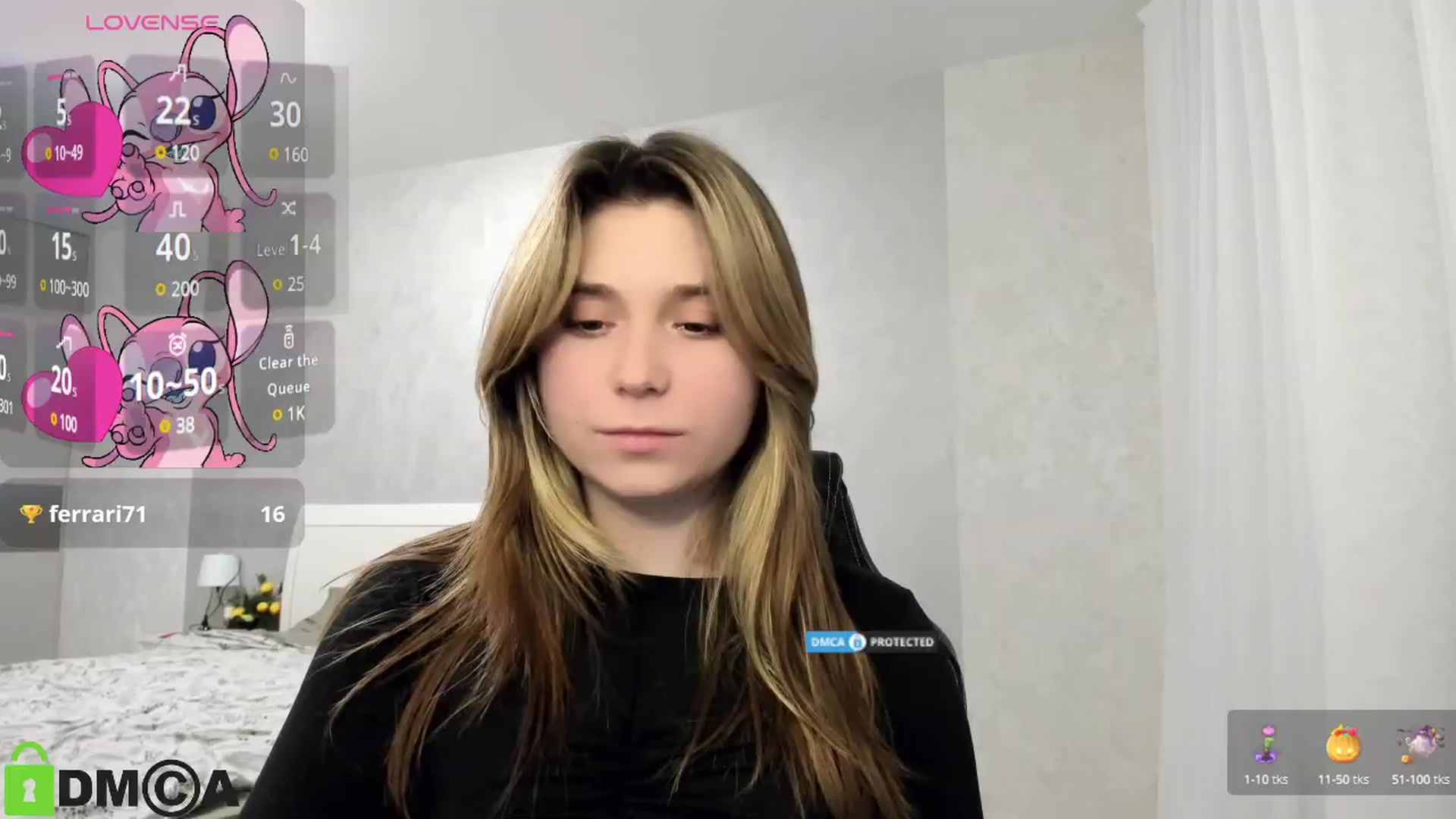 Gallery image thumbnail from MonicaaCute's myfreecams stream on, 01/11/2025, 18:44 image 12 of 20