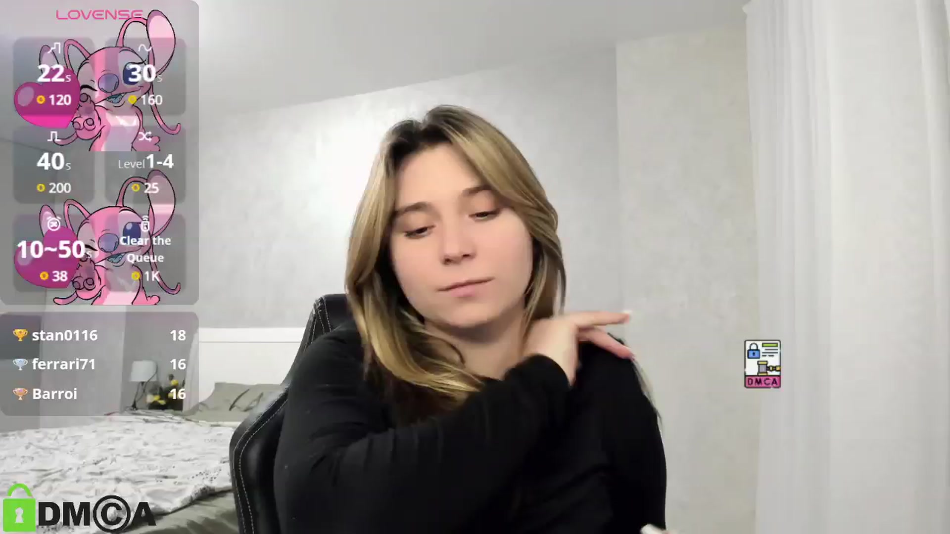 Gallery image thumbnail from MonicaaCute's myfreecams stream on, 01/11/2025, 19:48 image 6 of 20