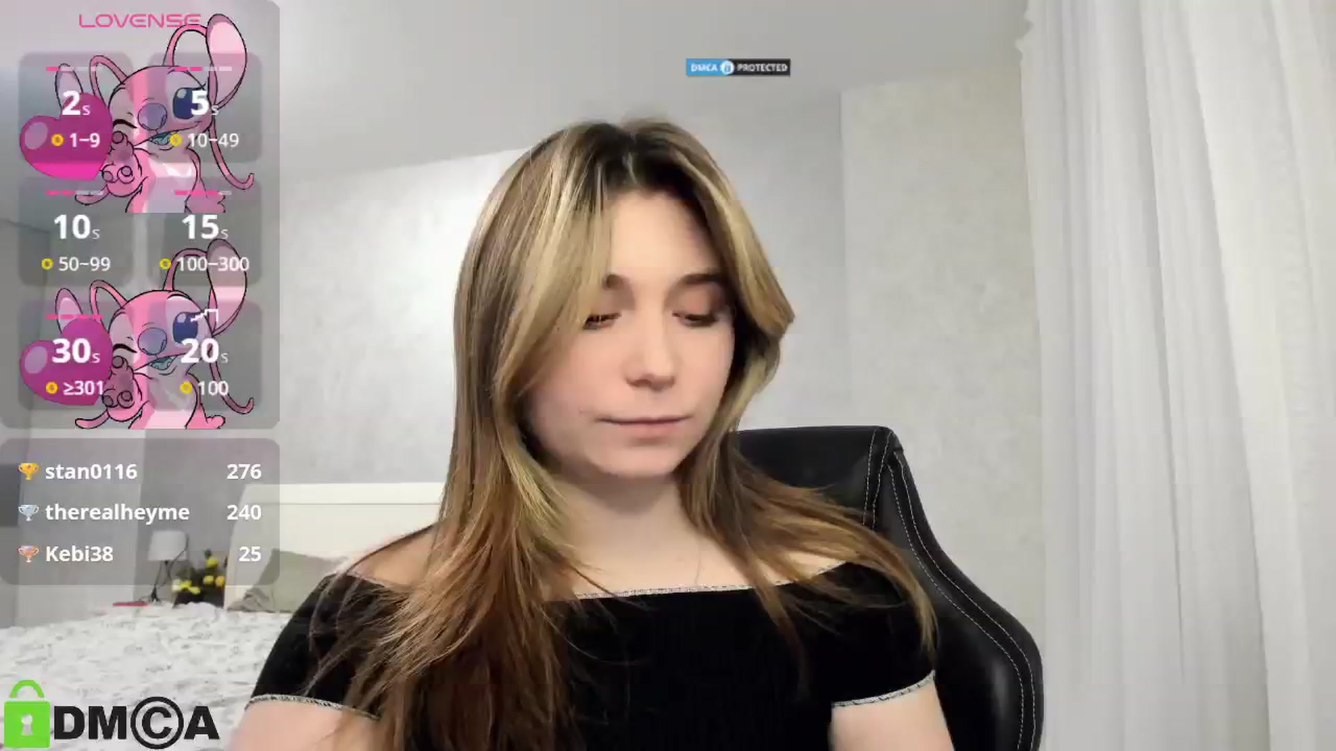 Gallery image thumbnail from MonicaaCute's myfreecams stream on, 01/15/2025, 18:13 image 9 of 20