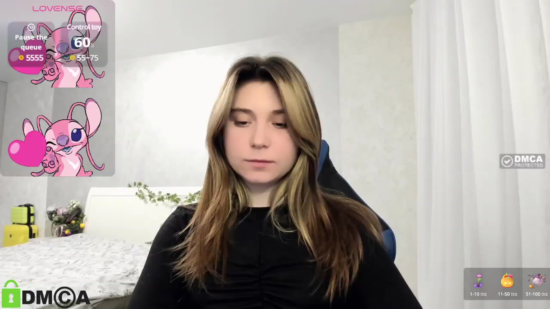 Gallery image thumbnail from MonicaaCute's myfreecams stream on, 02/05/2025, 19:05 image 4 of 20