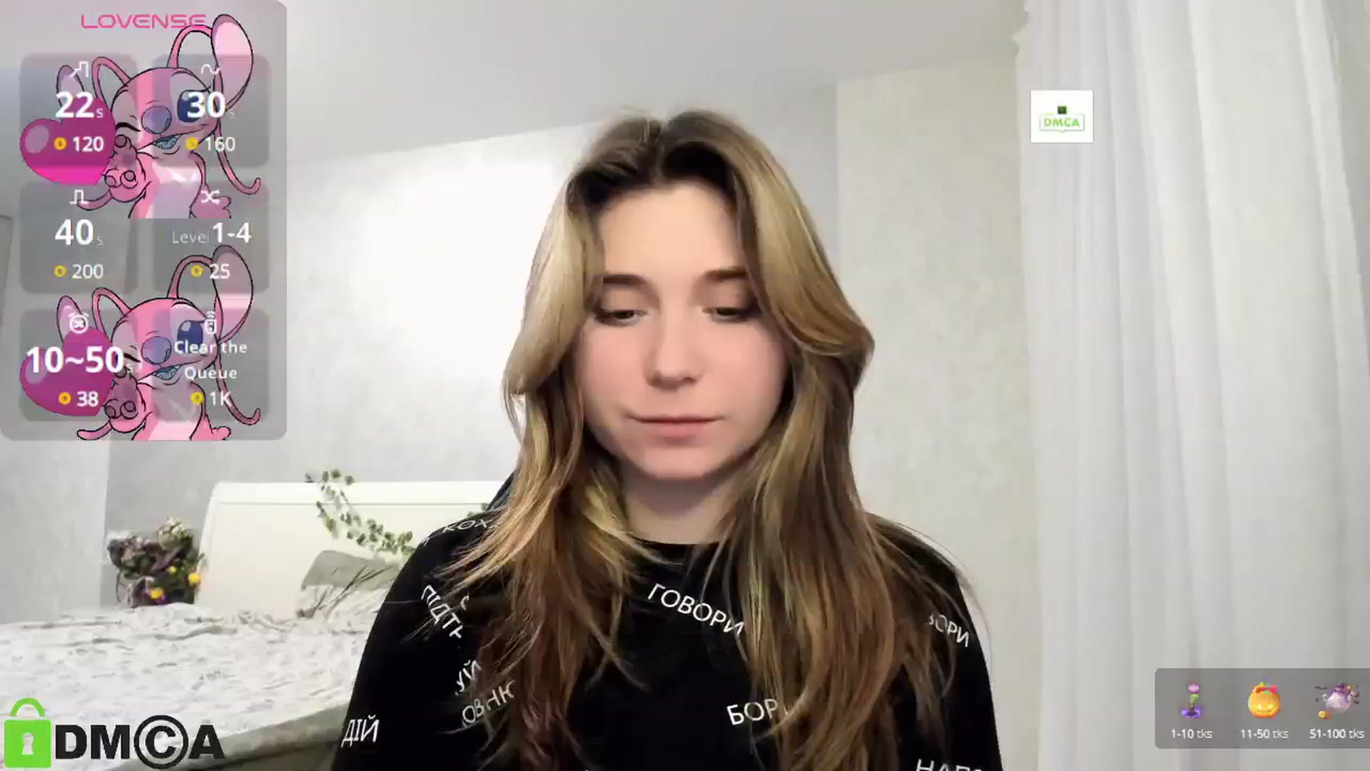 Gallery image thumbnail from MonicaaCute's myfreecams stream on, 02/11/2025, 19:03 image 1 of 20