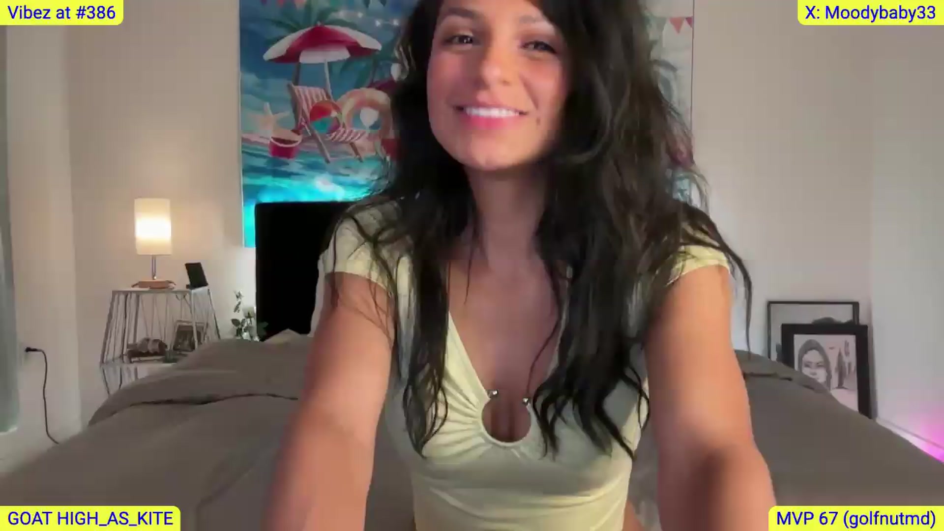 Gallery image thumbnail from Moodybaby's myfreecams stream on, 06/16/2026, 08:22 image 9 of 20