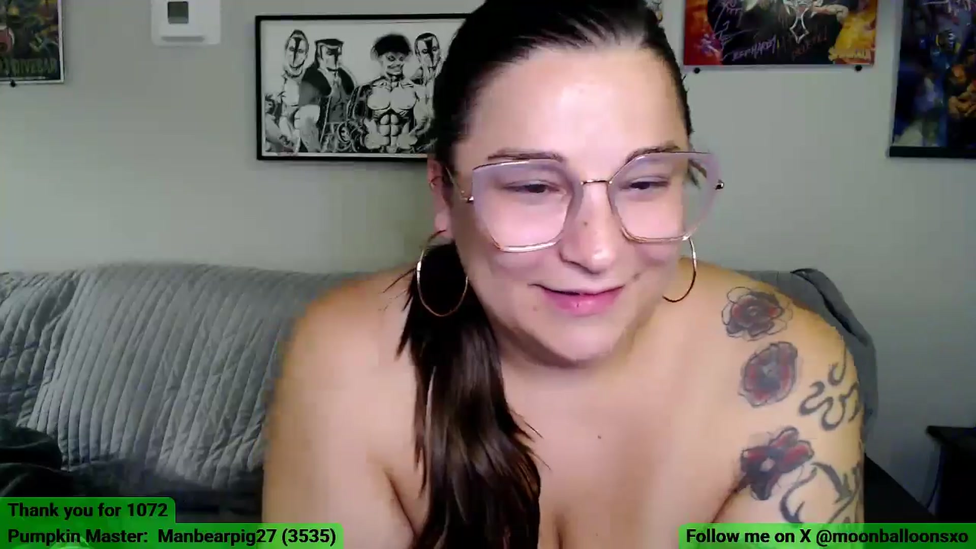 Gallery image thumbnail from MoonBalloons's myfreecams stream on, 10/14/2025, 08:45 image 2 of 20