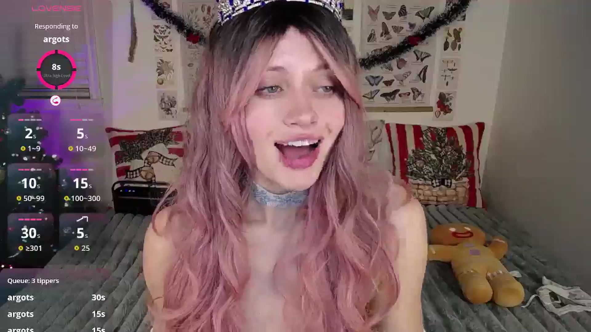 Gallery image thumbnail from MoonLush's myfreecams stream on, 12/24/2025, 24:39 image 16 of 20