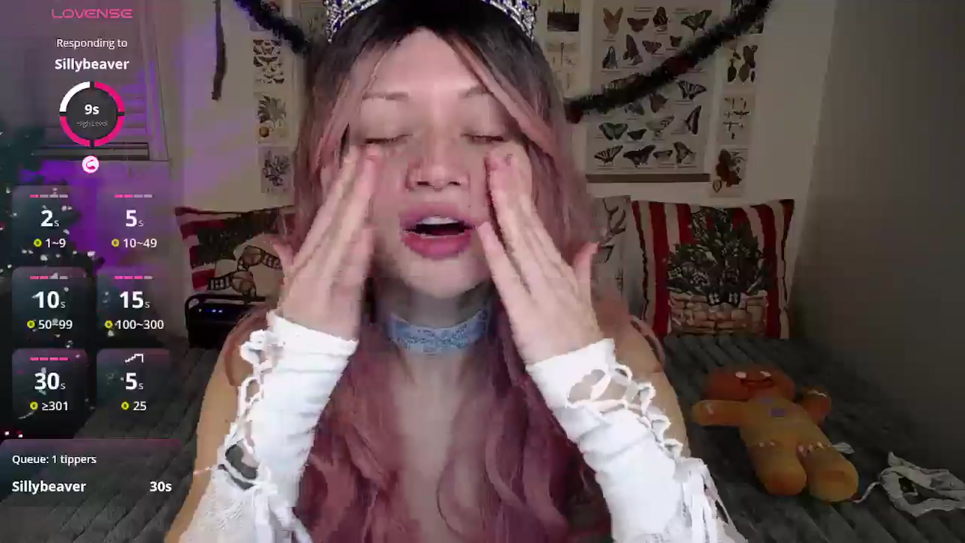Gallery image thumbnail from MoonLush's myfreecams stream on, 12/24/2025, 24:39 image 18 of 20