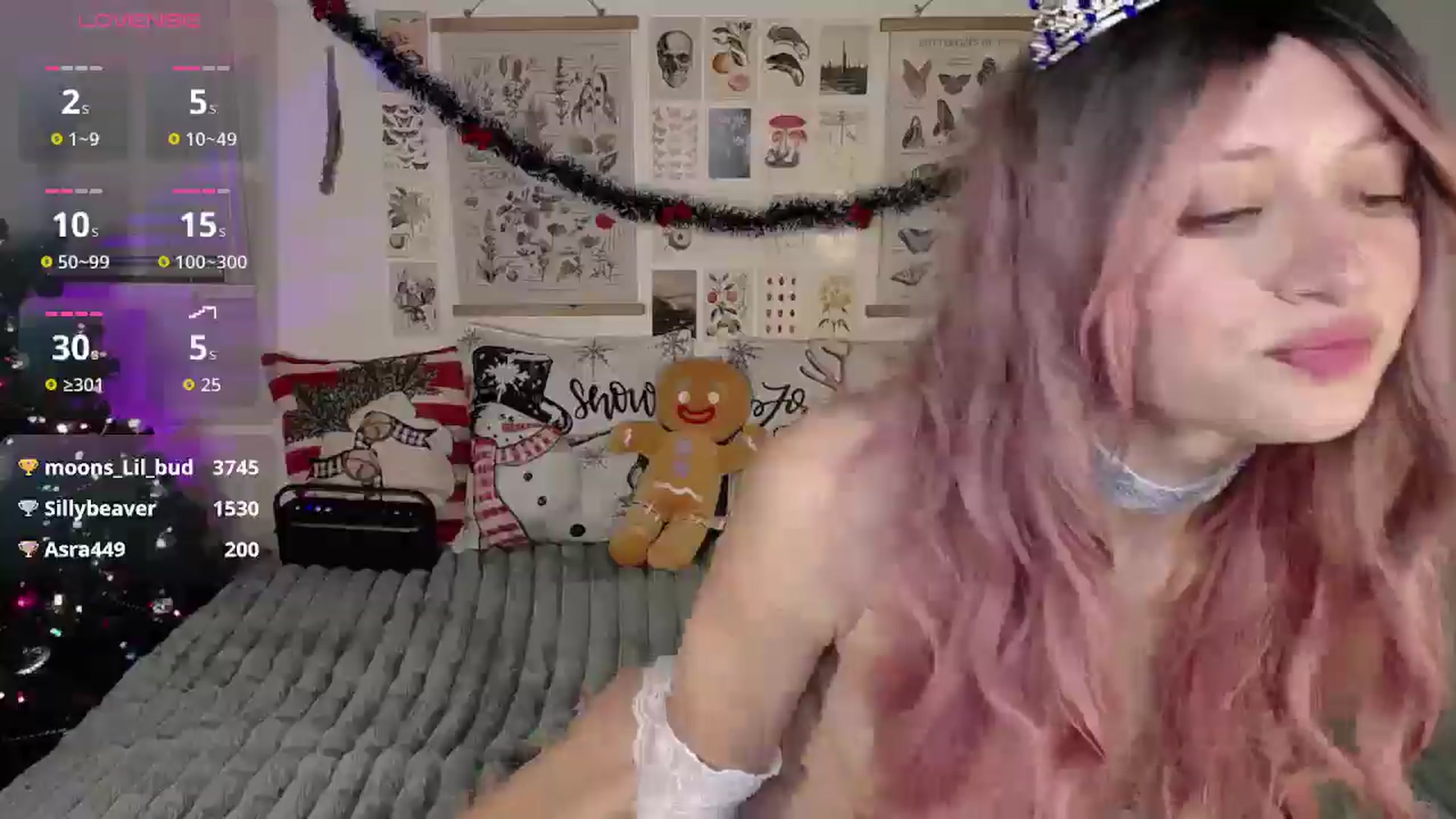 Gallery image thumbnail from MoonLush's myfreecams stream on, 12/24/2025, 24:39 image 2 of 20