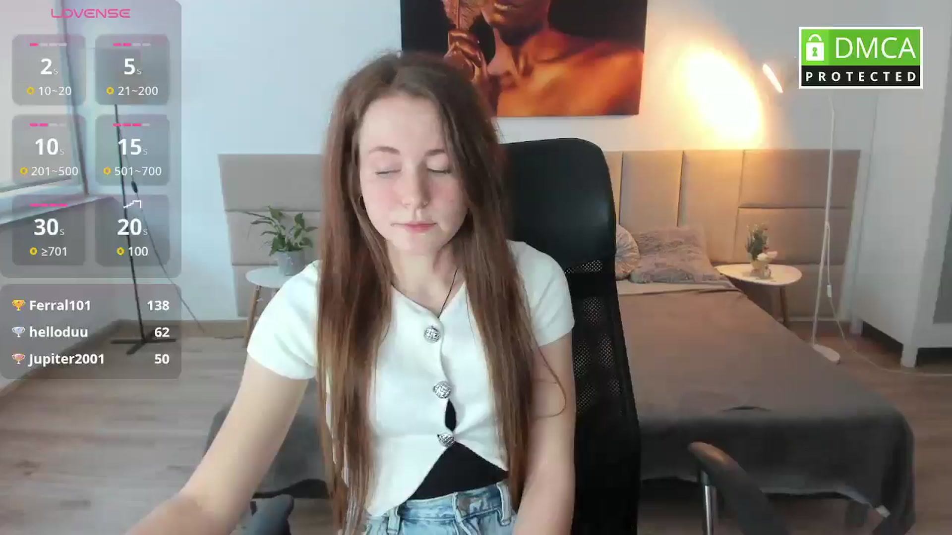 Gallery image thumbnail from Moonshinee's myfreecams stream on, 02/16/2025, 16:05 image 1 of 20