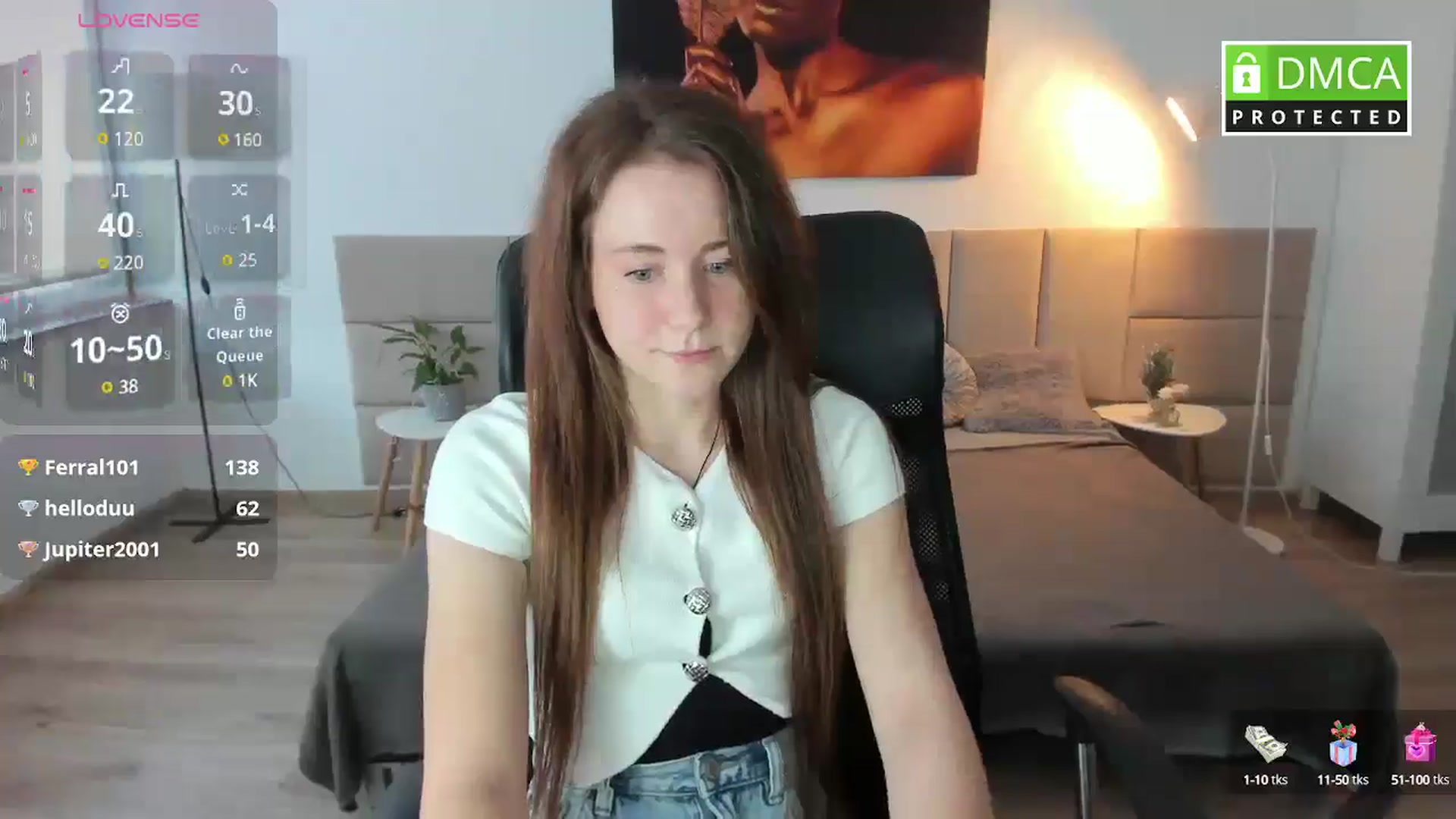Gallery image thumbnail from Moonshinee's myfreecams stream on, 02/16/2025, 16:05 image 2 of 20