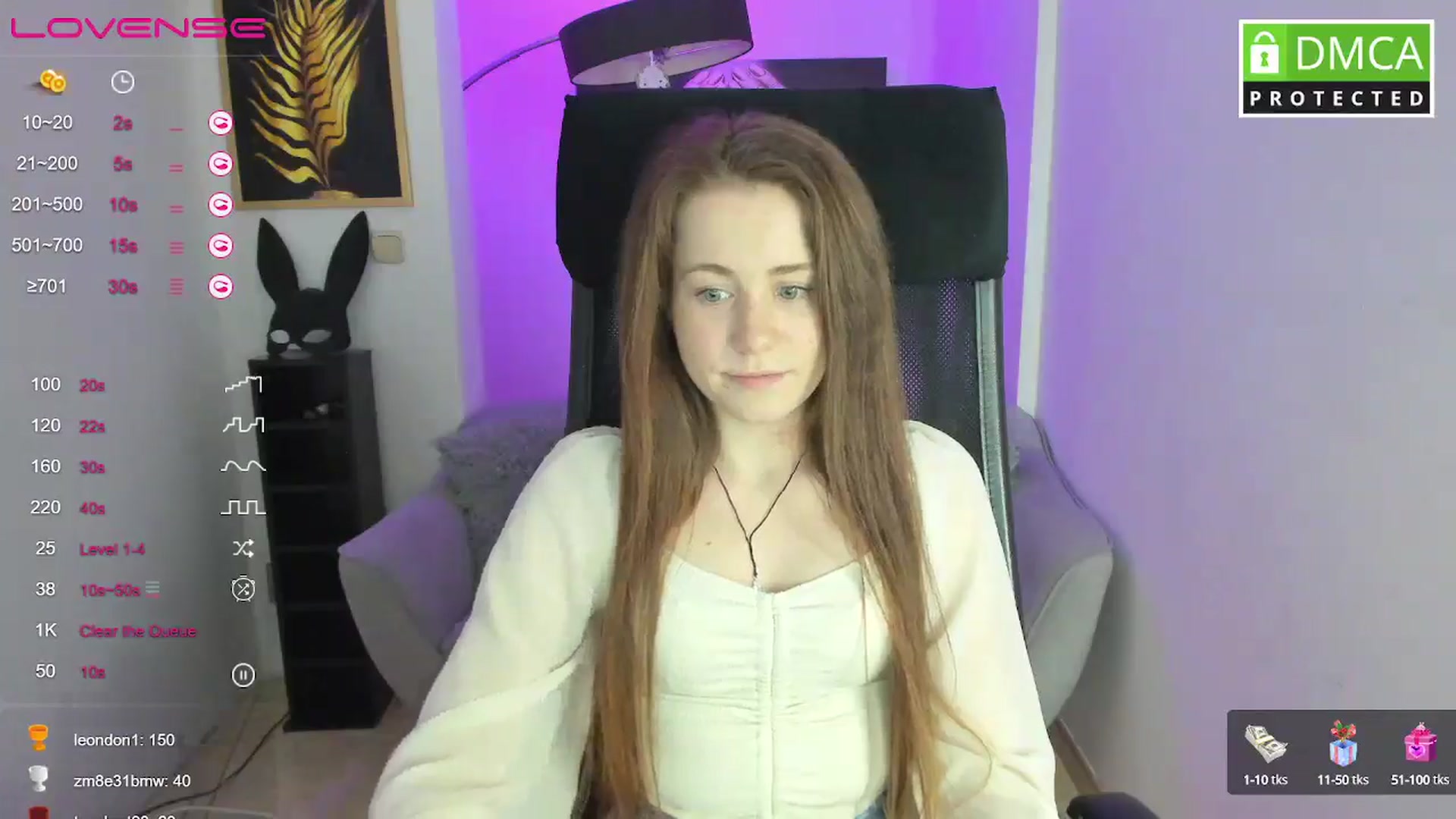Gallery image thumbnail from Moonshinee's myfreecams stream on, 03/05/2025, 18:17 image 6 of 20