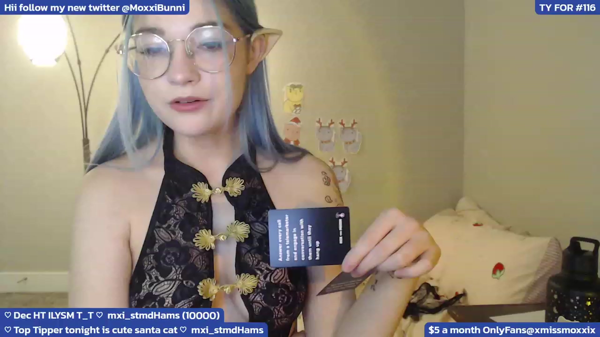 Gallery image thumbnail from MoxxiBunni's myfreecams stream on, 12/08/2023, 05:43 image 2 of 20